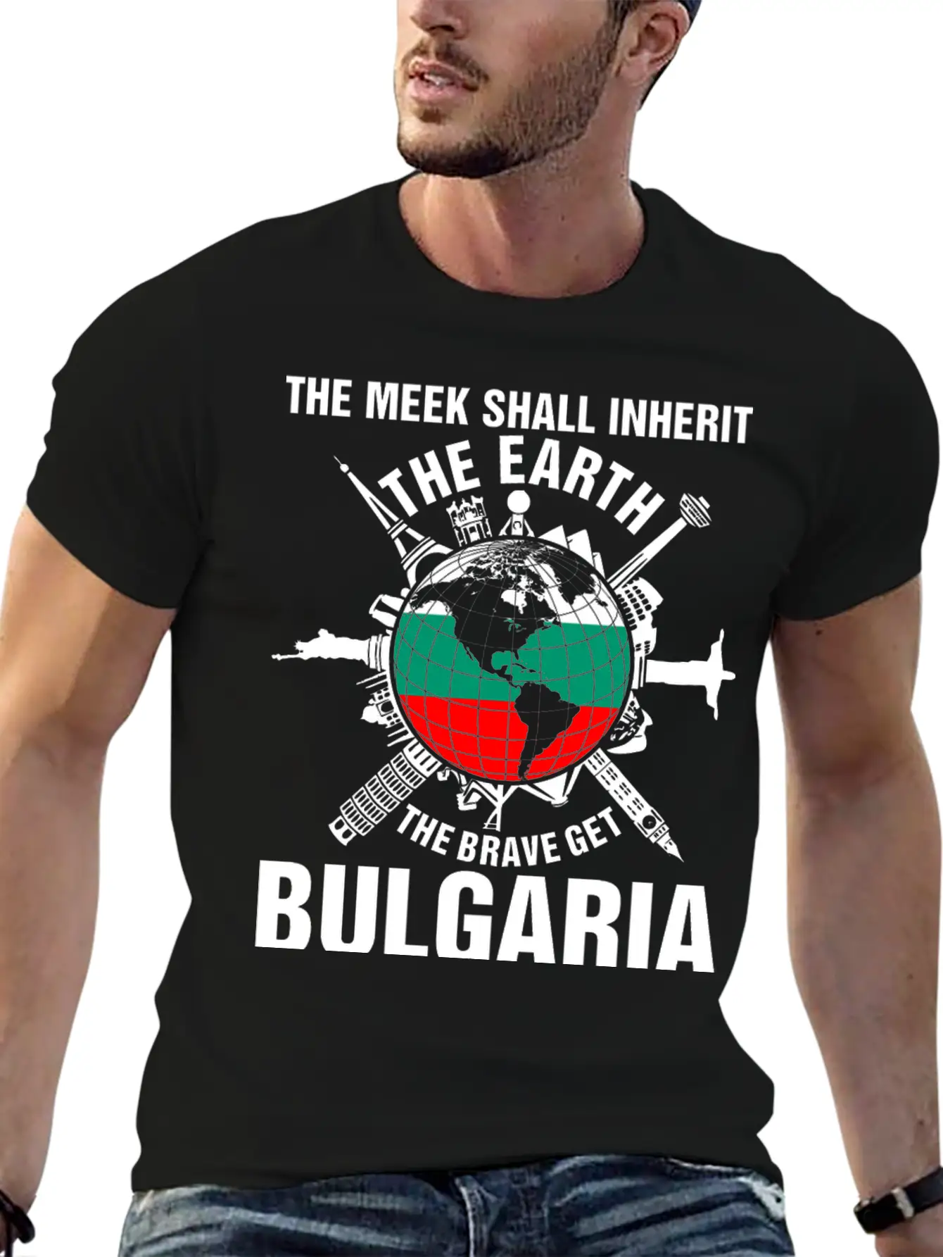 The Earth Brave Get Bulgaria Unisex Casual T-Shirt ¨C Clean Design For Daily Comfort