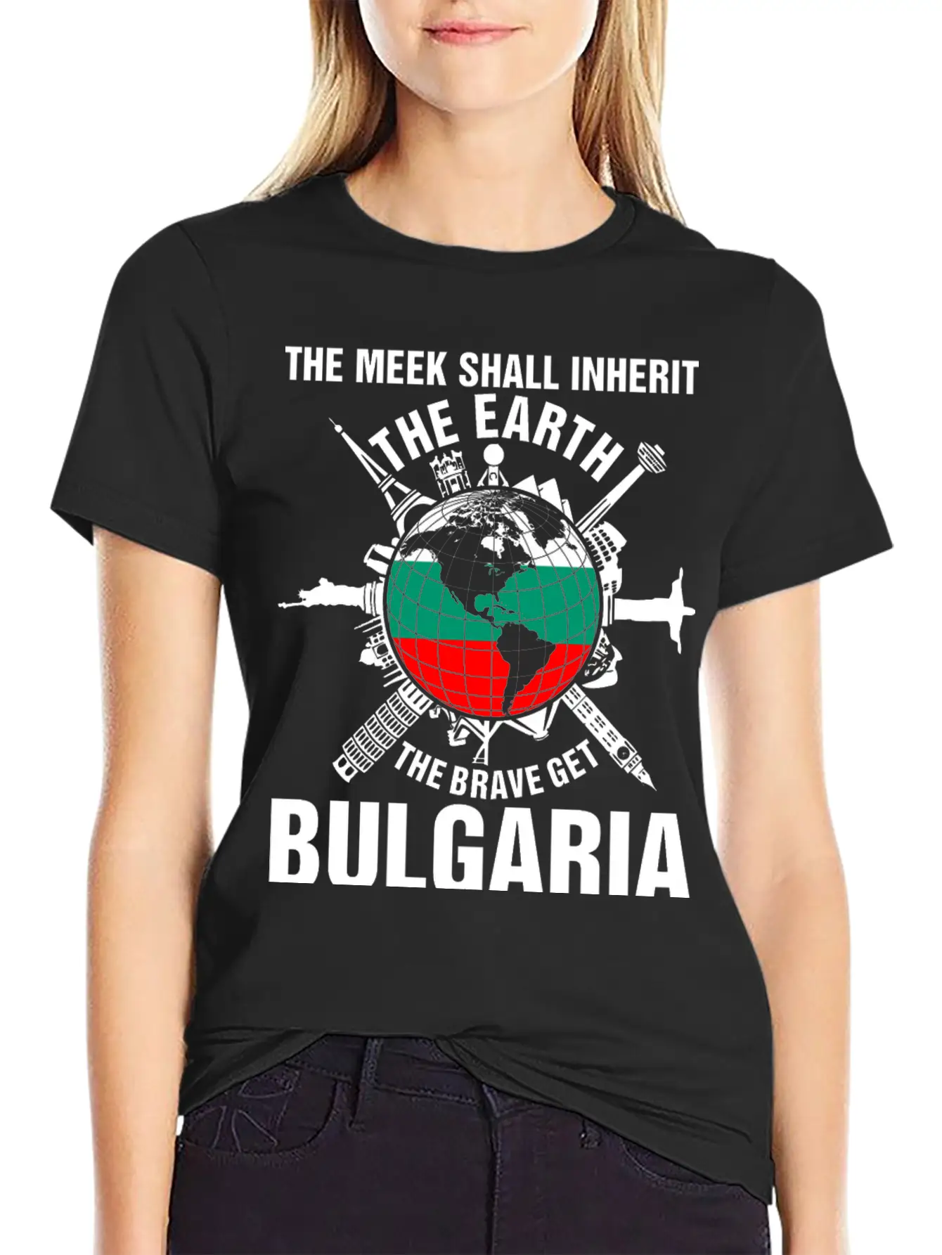 The Earth Brave Get Bulgaria Unisex Casual T-Shirt ¨C Clean Design For Daily Comfort