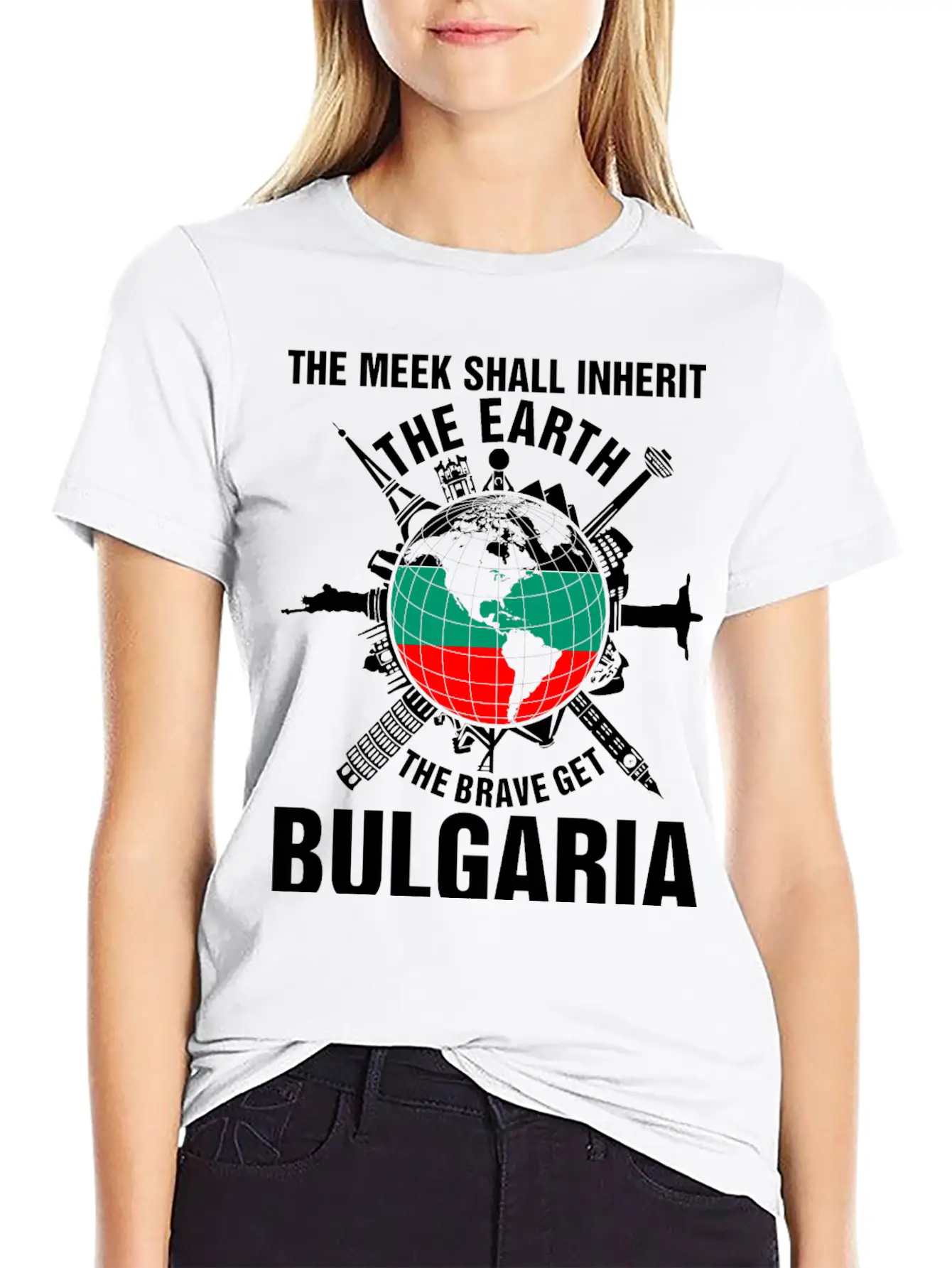 The Earth Brave Get Bulgaria Unisex Casual T-Shirt ¨C Clean Design For Daily Comfort