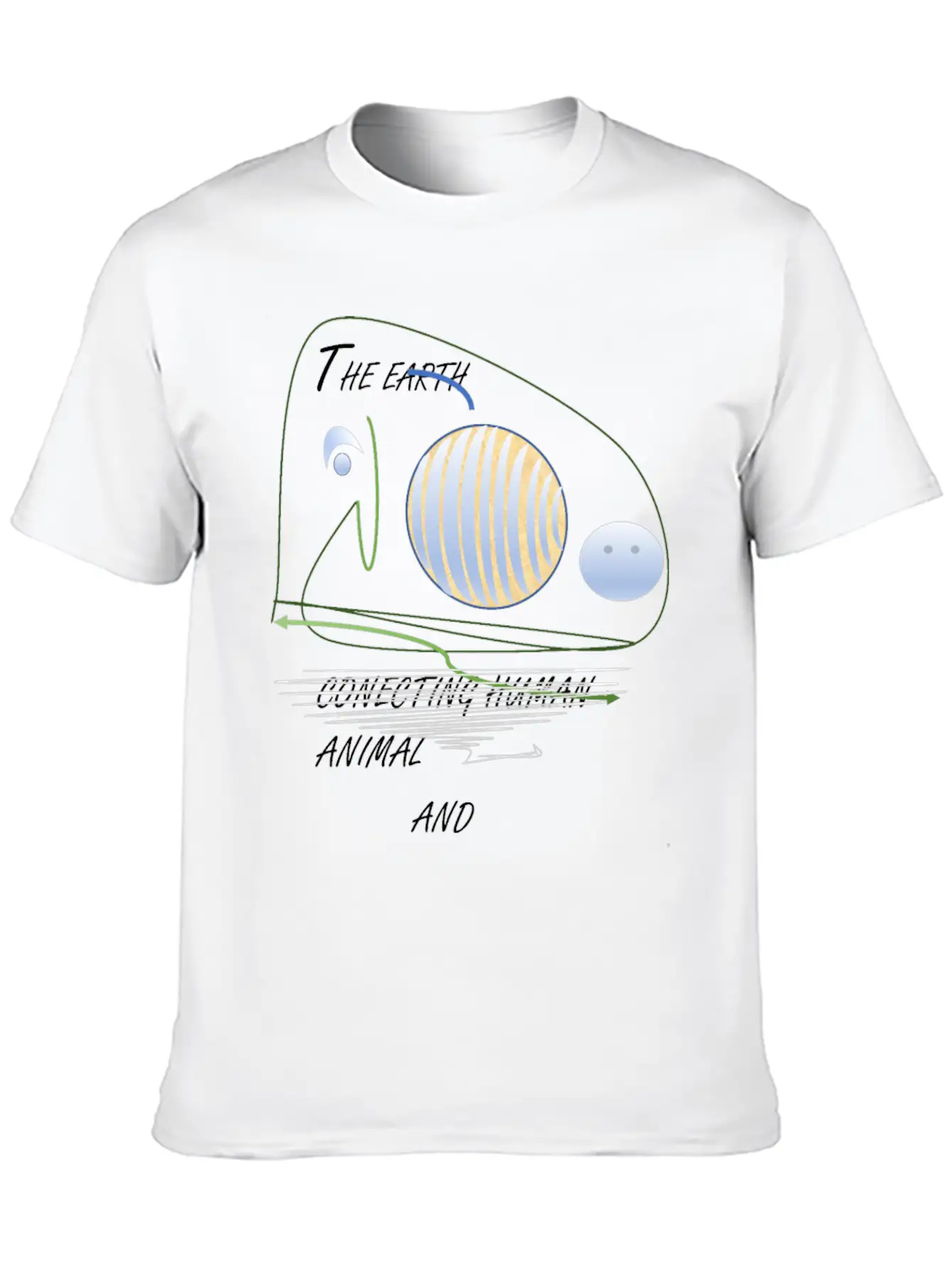 THE EARTH Soft Cotton Short Sleeve Tee ¨C Unisex Wardrobe Staple