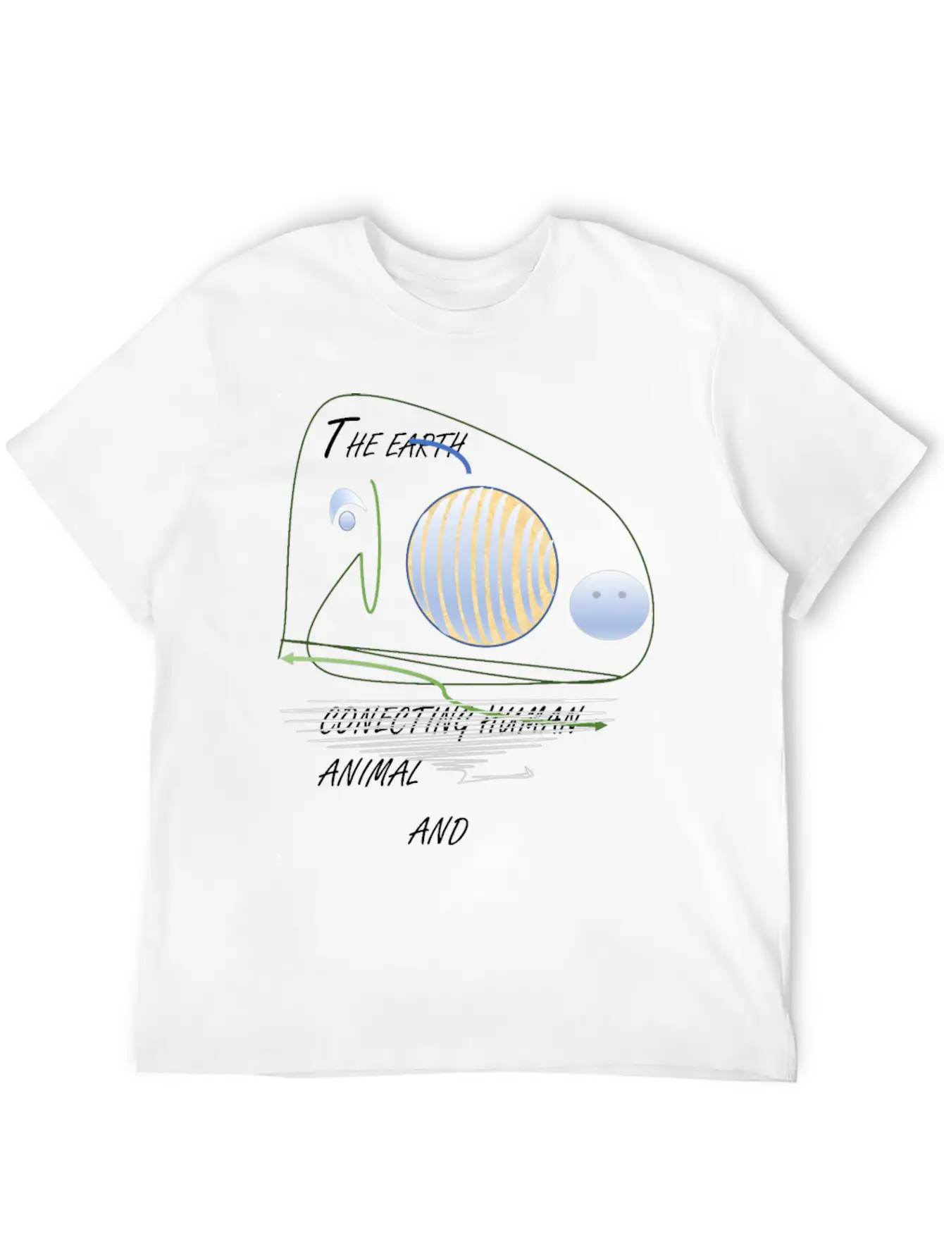 THE EARTH Soft Cotton Short Sleeve Tee ¨C Unisex Wardrobe Staple