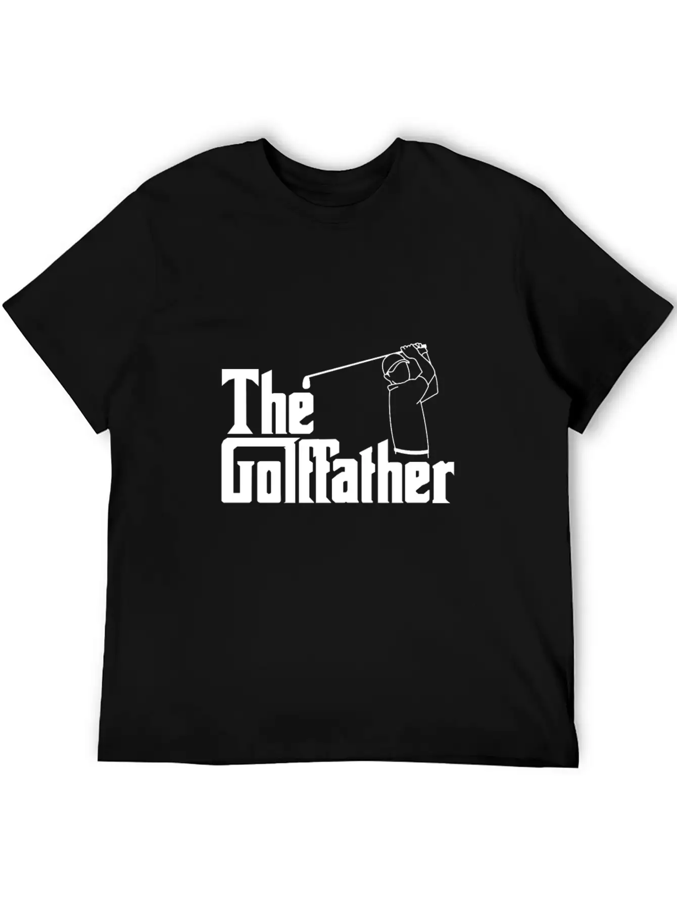 The Golf Father The Golffather Golfer Shirt Basic Graphic T-Shirt ¨C Daily Comfort In Soft Cotton