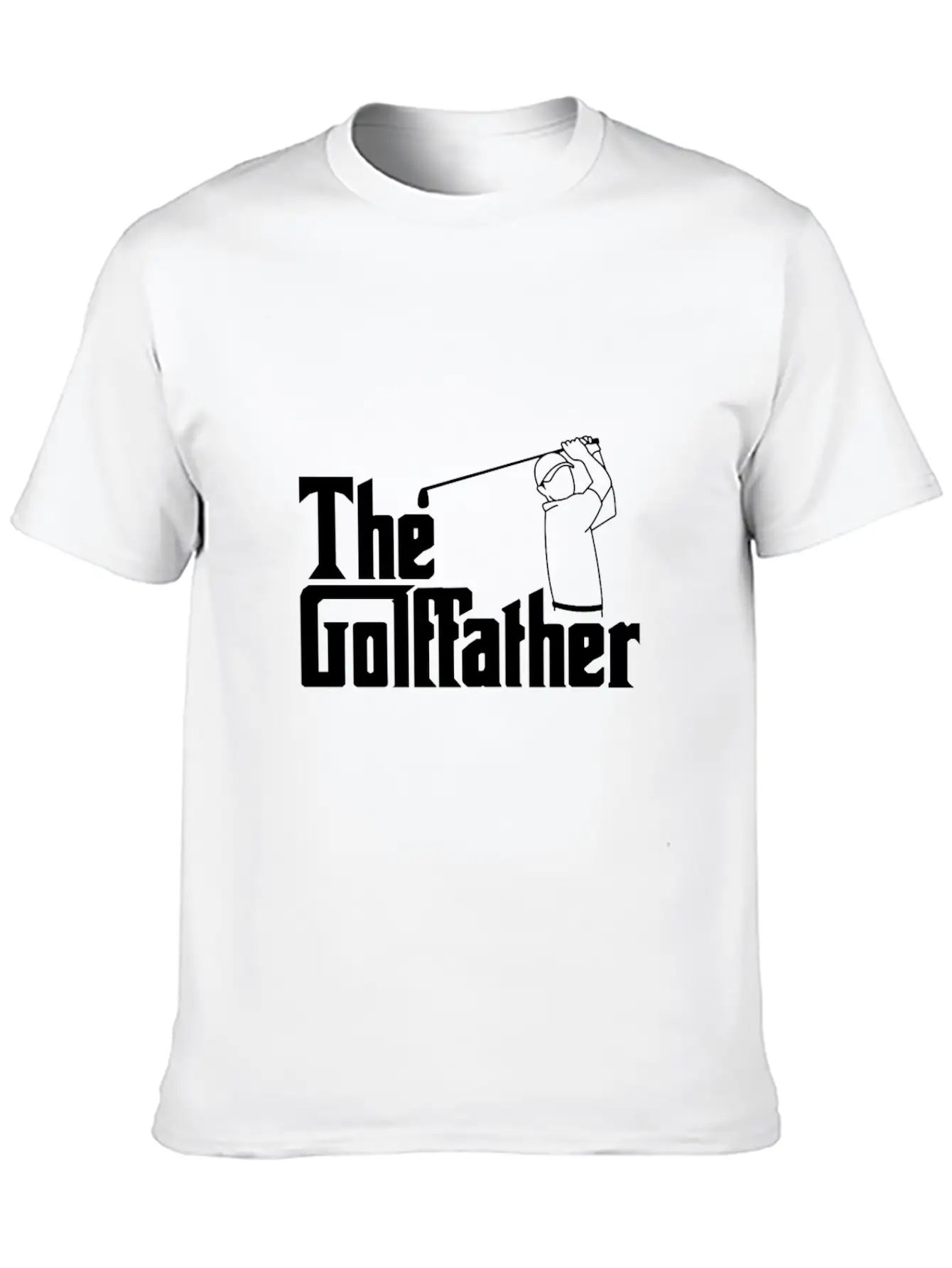 The Golf Father The Golffather Golfer Shirt Basic Graphic T-Shirt ¨C Daily Comfort In Soft Cotton