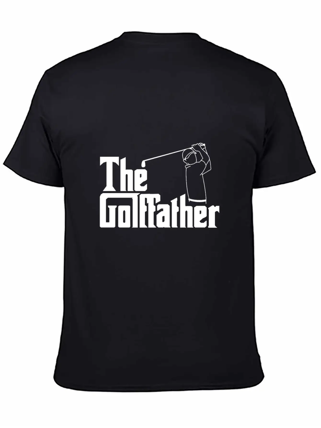 The Golf Father The Golffather Golfer Shirt Basic Graphic T-Shirt ¨C Daily Comfort In Soft Cotton