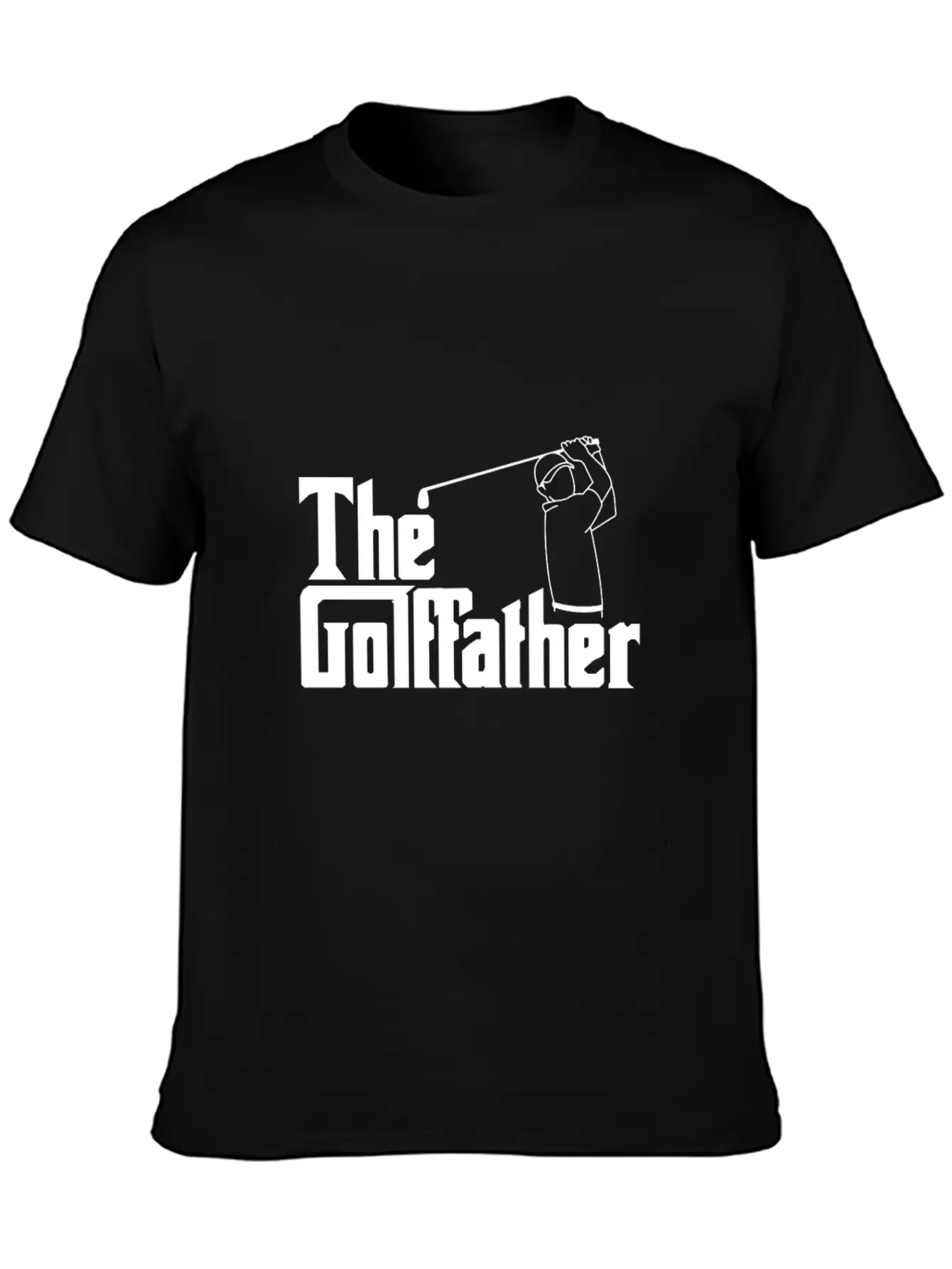 The Golf Father The Golffather Golfer Shirt Basic Graphic T-Shirt ¨C Daily Comfort In Soft Cotton