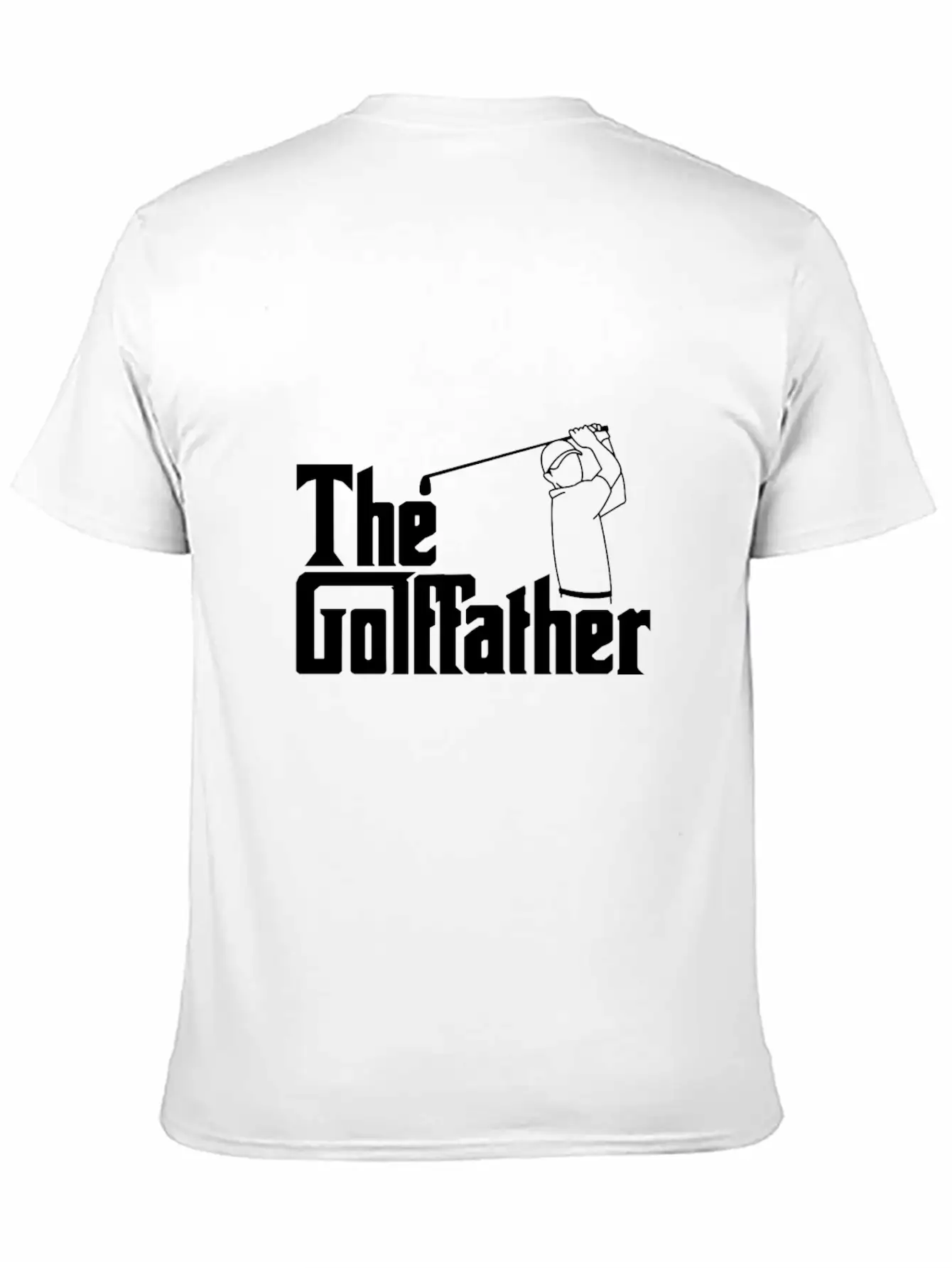 The Golf Father The Golffather Golfer Shirt Basic Graphic T-Shirt ¨C Daily Comfort In Soft Cotton
