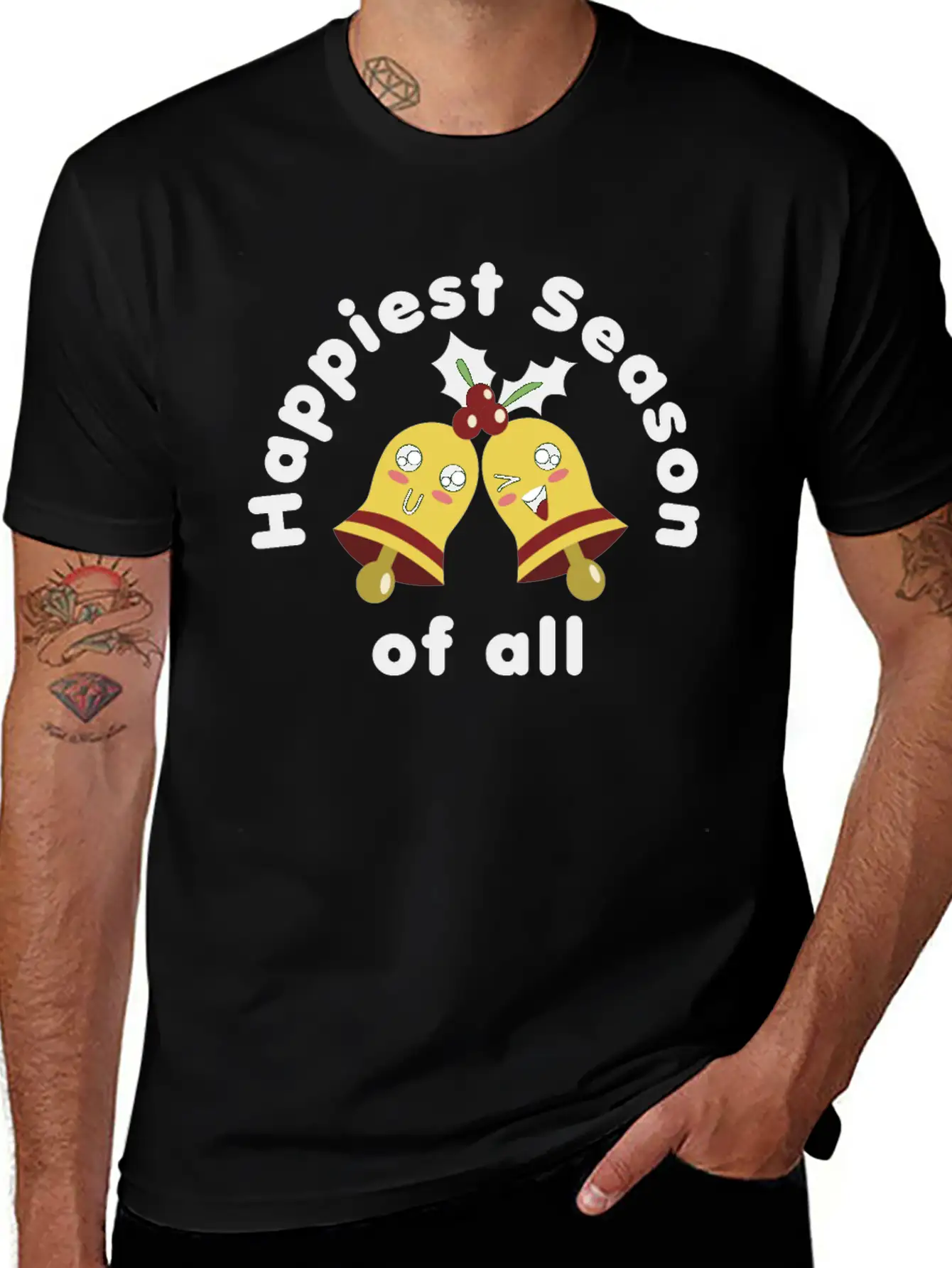 The Happiest Season Of All Unisex Casual T-Shirt ¨C Clean Design For Daily Comfort