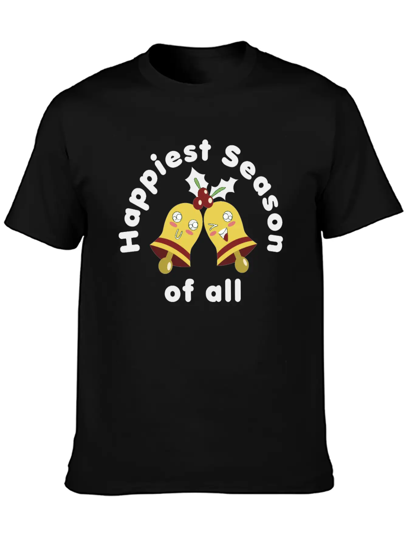 The Happiest Season Of All Unisex Casual T-Shirt ¨C Clean Design For Daily Comfort