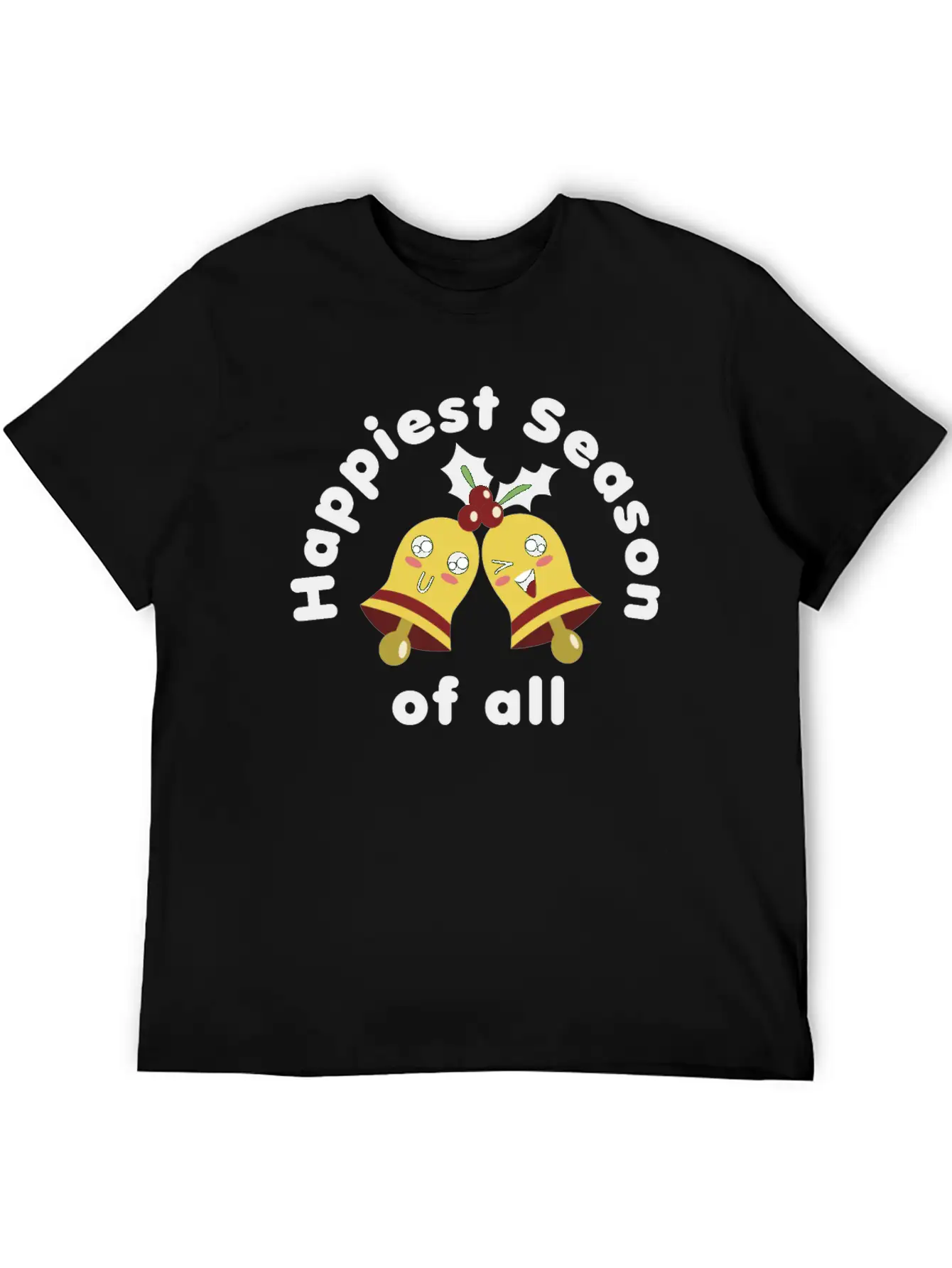 The Happiest Season Of All Unisex Casual T-Shirt ¨C Clean Design For Daily Comfort