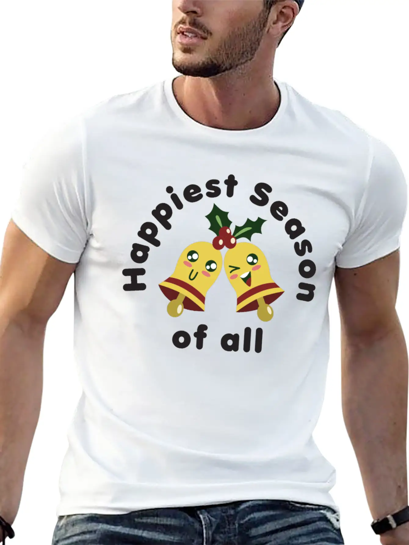 The Happiest Season Of All Unisex Casual T-Shirt ¨C Clean Design For Daily Comfort