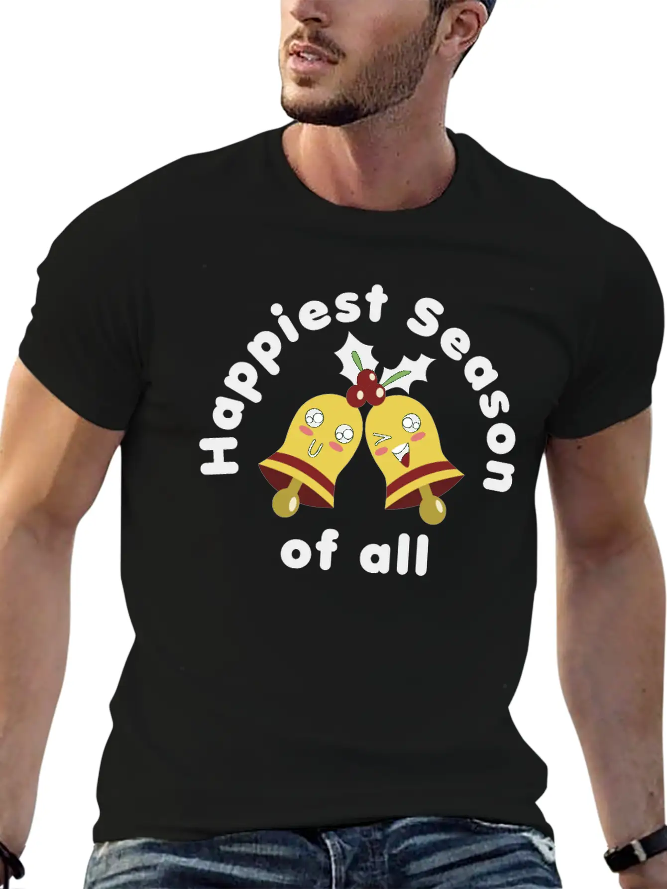 The Happiest Season Of All Unisex Casual T-Shirt ¨C Clean Design For Daily Comfort