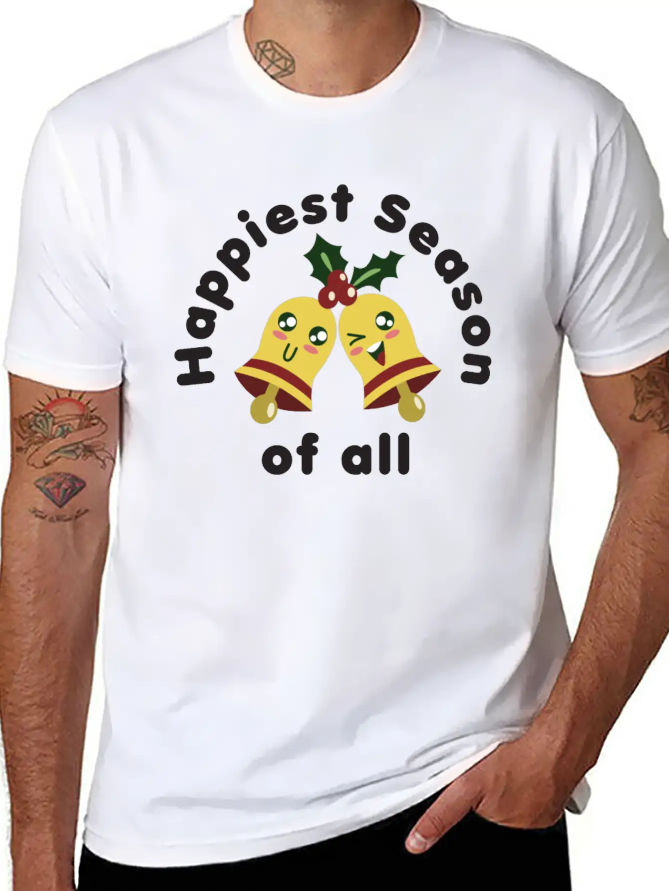 The Happiest Season Of All Unisex Casual T-Shirt ¨C Clean Design For Daily Comfort