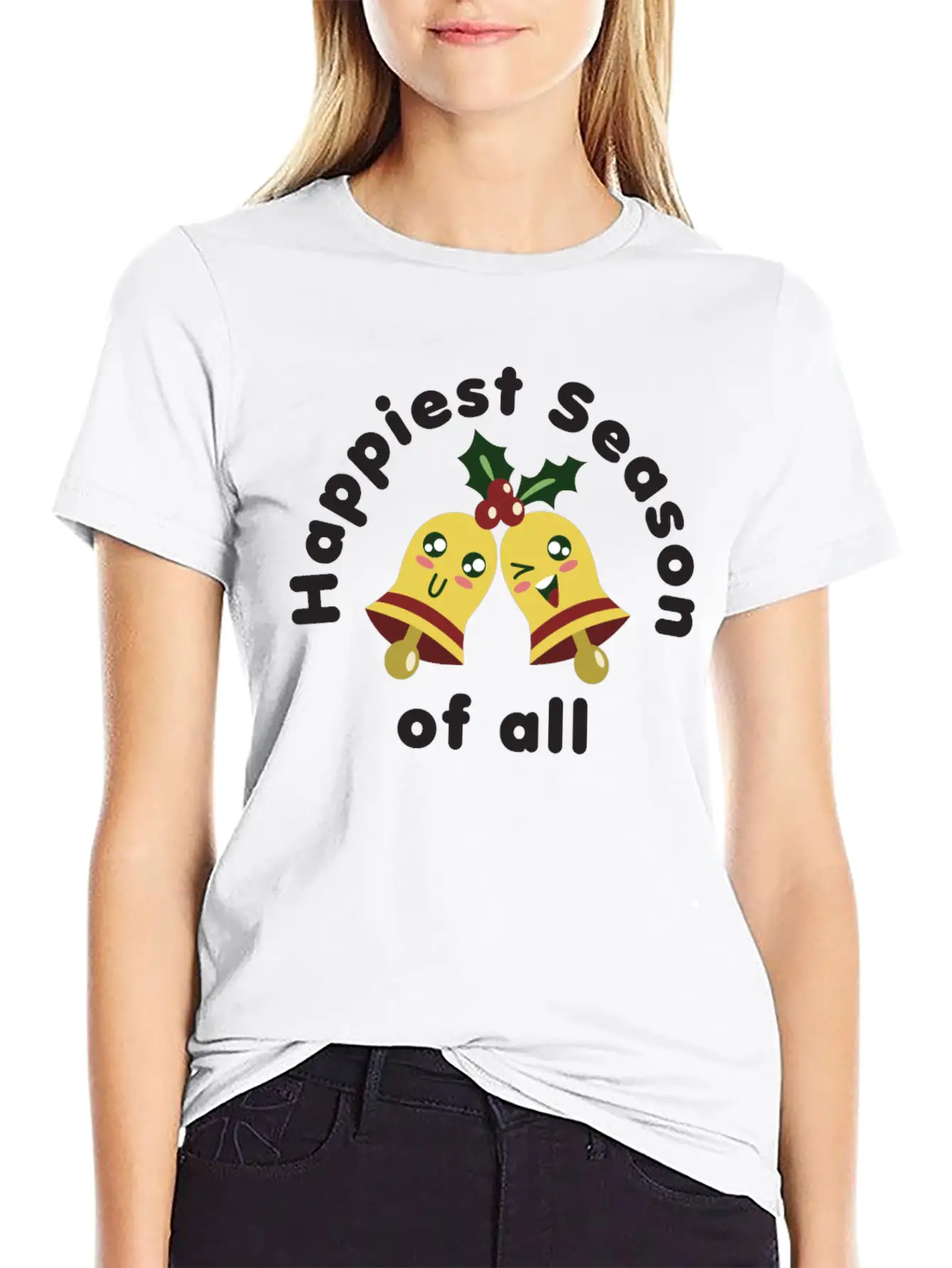 The Happiest Season Of All Unisex Casual T-Shirt ¨C Clean Design For Daily Comfort