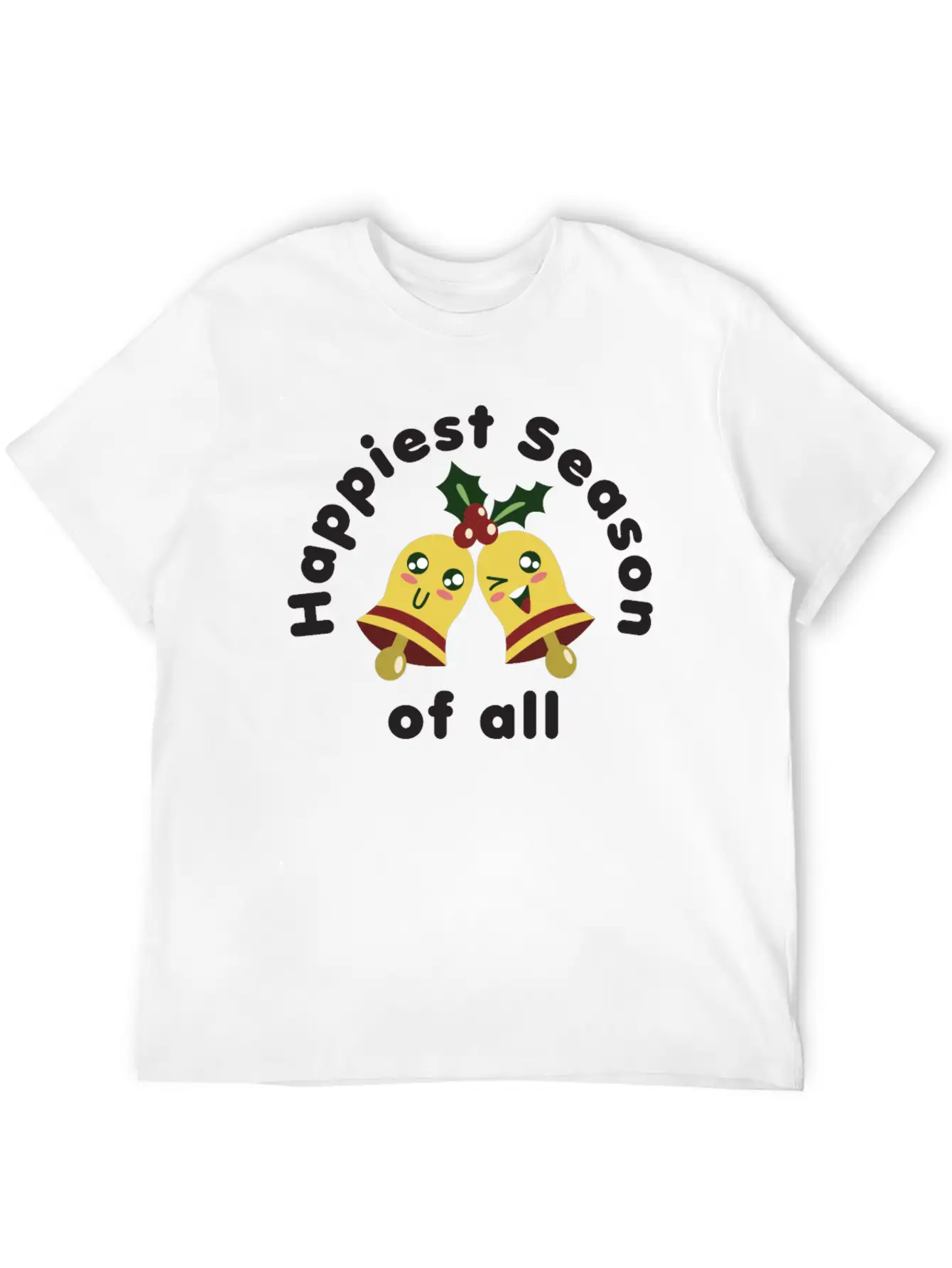 The Happiest Season Of All Unisex Casual T-Shirt ¨C Clean Design For Daily Comfort