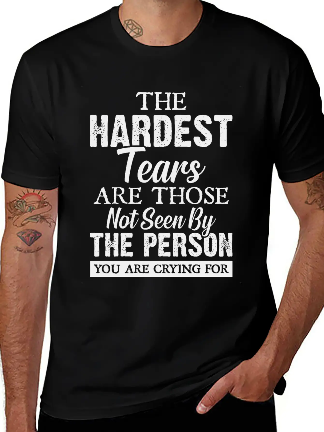 The Hardest Tears Basic Graphic T-Shirt ¨C Daily Comfort In Soft Cotton
