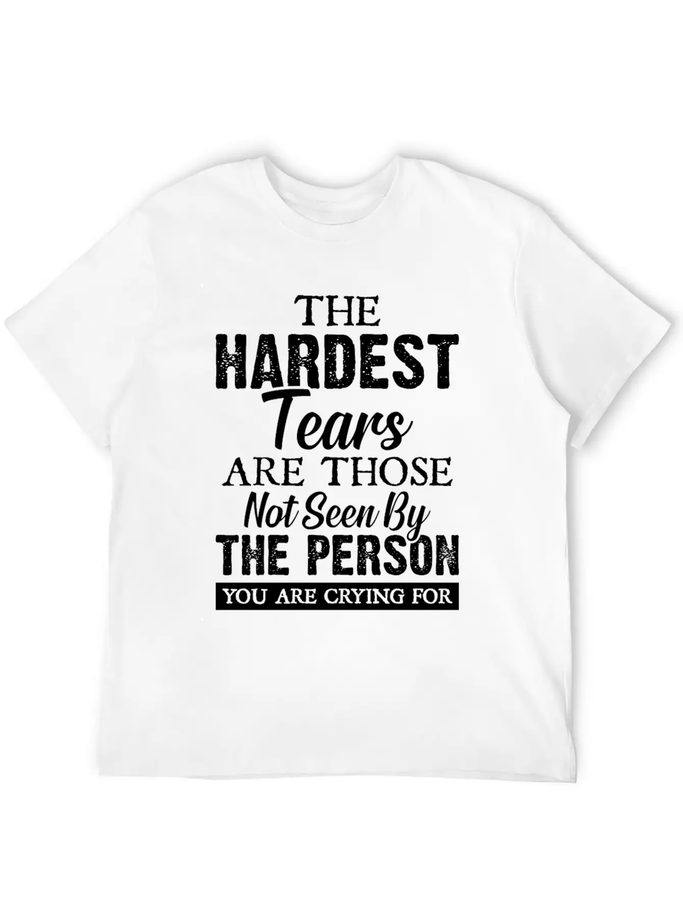 The Hardest Tears Basic Graphic T-Shirt ¨C Daily Comfort In Soft Cotton