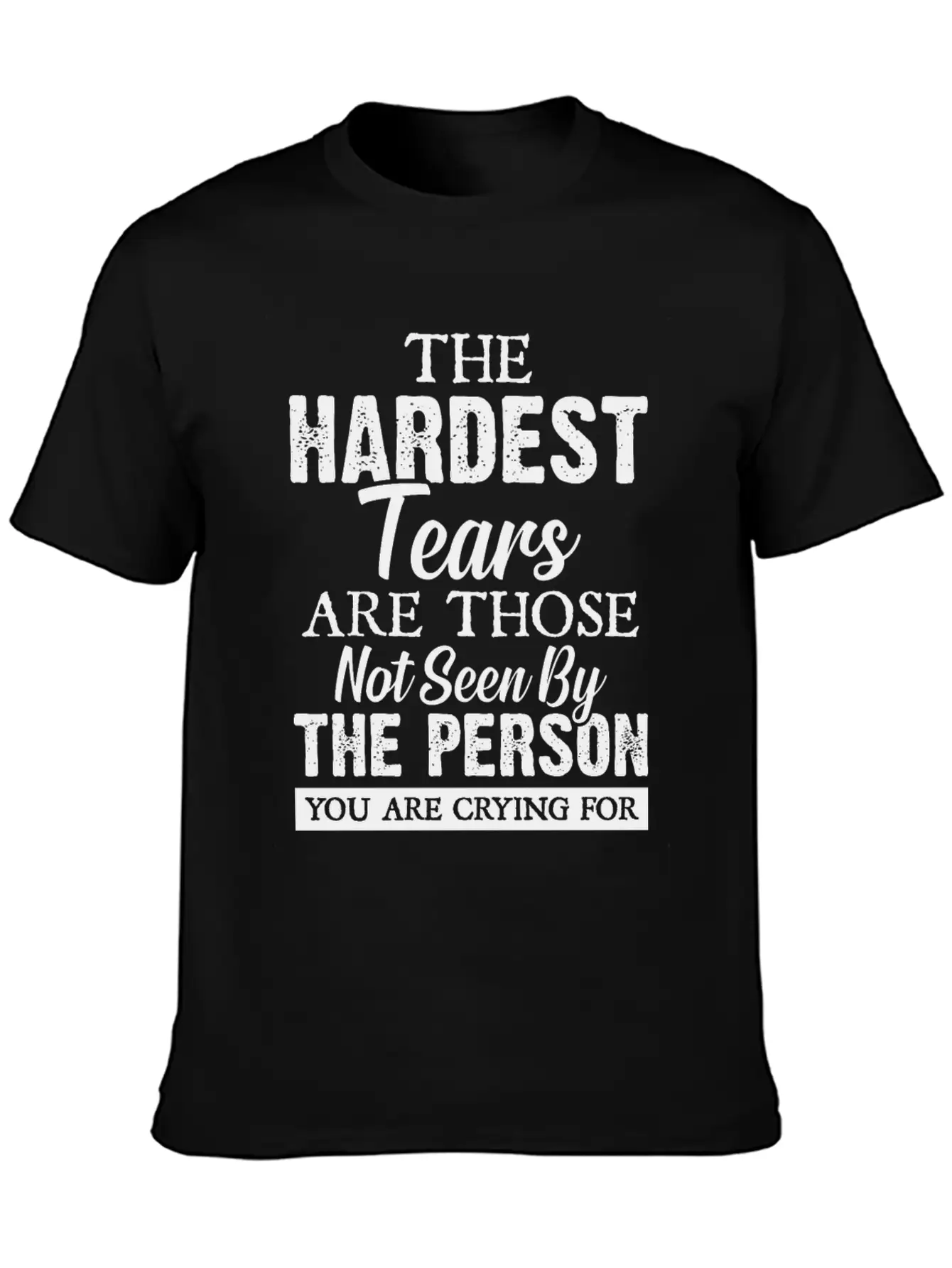 The Hardest Tears Basic Graphic T-Shirt ¨C Daily Comfort In Soft Cotton