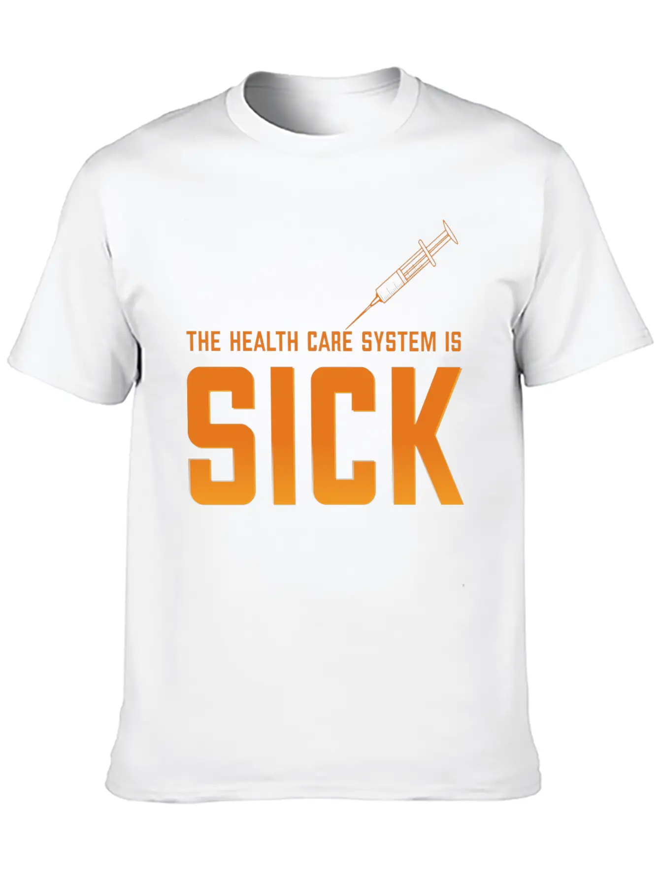 THE HEALTH CARE Unisex Casual T-Shirt ¨C Clean Design For Daily Comfort