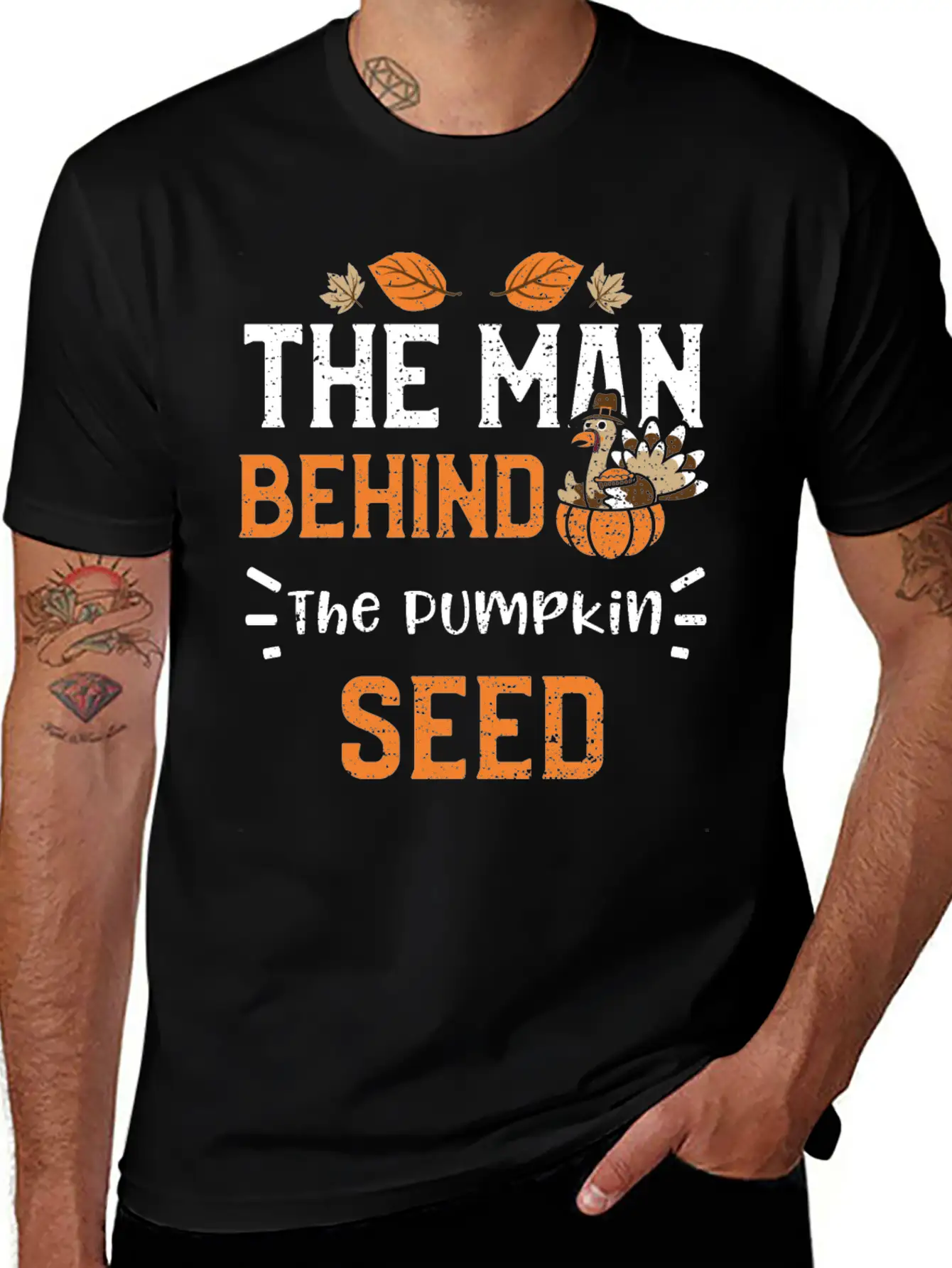 The Man Behind The Pumpkin Seed Soft Cotton Short Sleeve Tee ¨C Unisex Wardrobe Staple