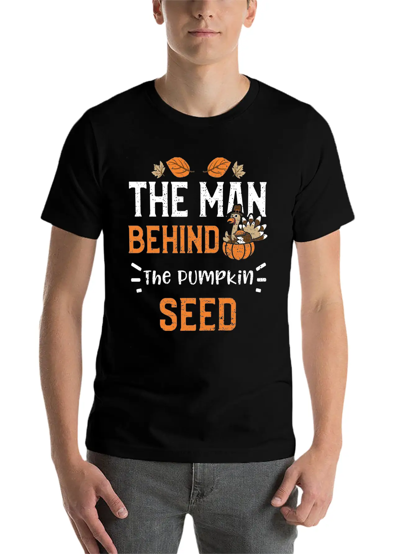The Man Behind The Pumpkin Seed Soft Cotton Short Sleeve Tee ¨C Unisex Wardrobe Staple