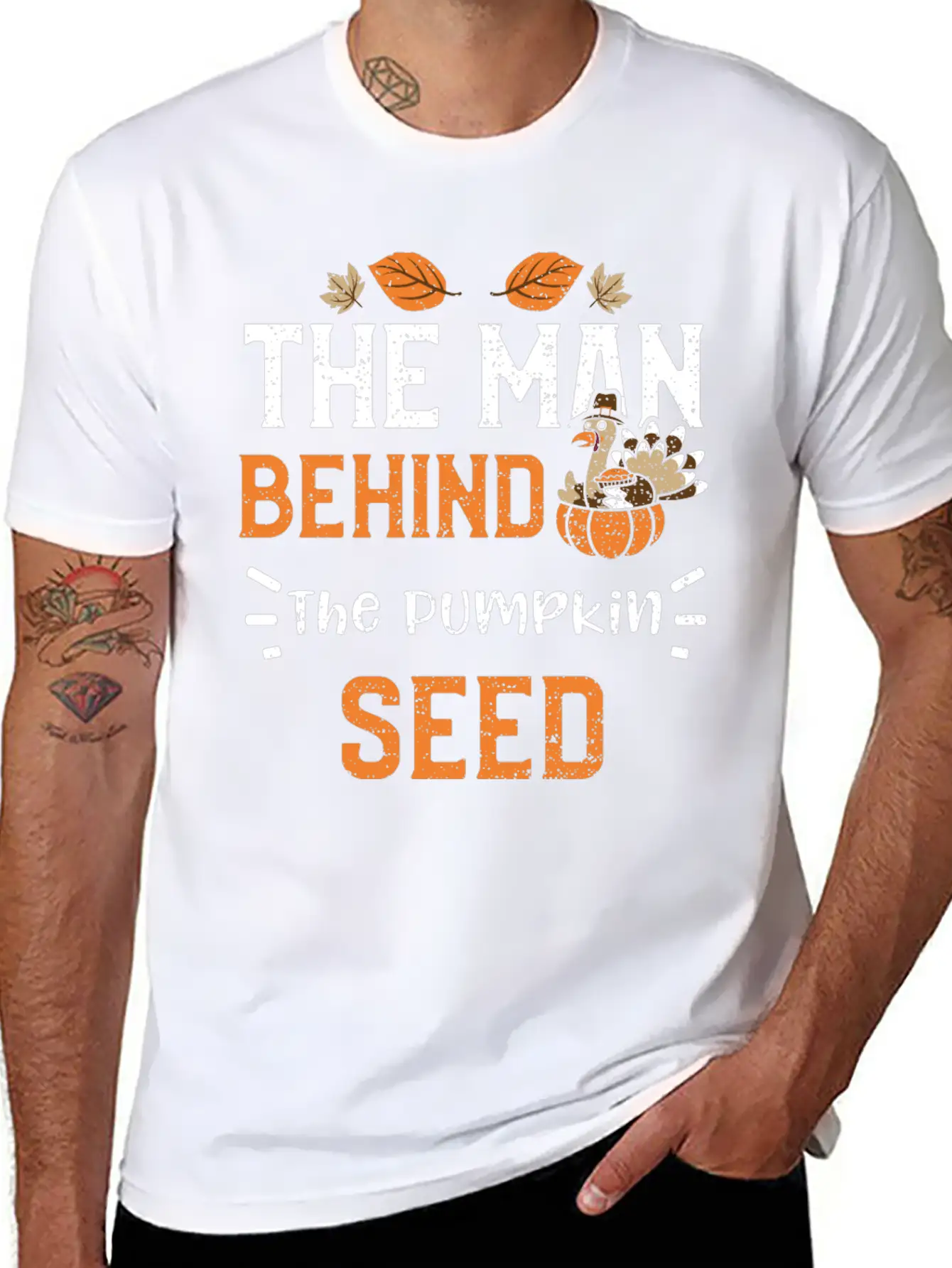 The Man Behind The Pumpkin Seed Soft Cotton Short Sleeve Tee ¨C Unisex Wardrobe Staple