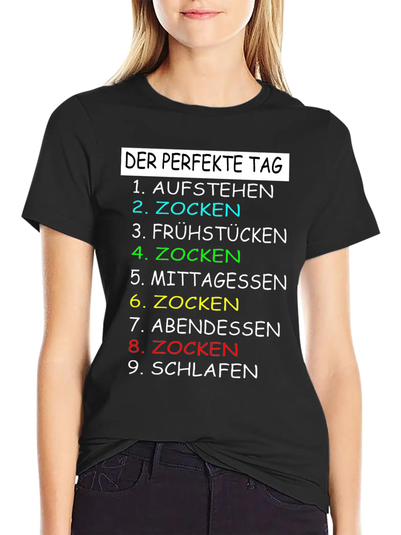 The Perfect Day Of Gaming Gamer Gaming Essential Cotton Tee For Daily Outfits ¨C Unisex Style