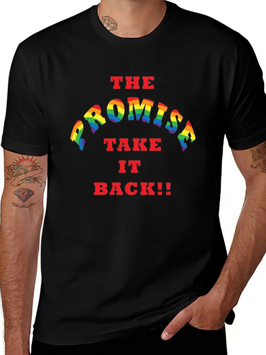 The Promise Take It Back Soft Cotton Short Sleeve Tee ¨C Unisex Wardrobe Staple