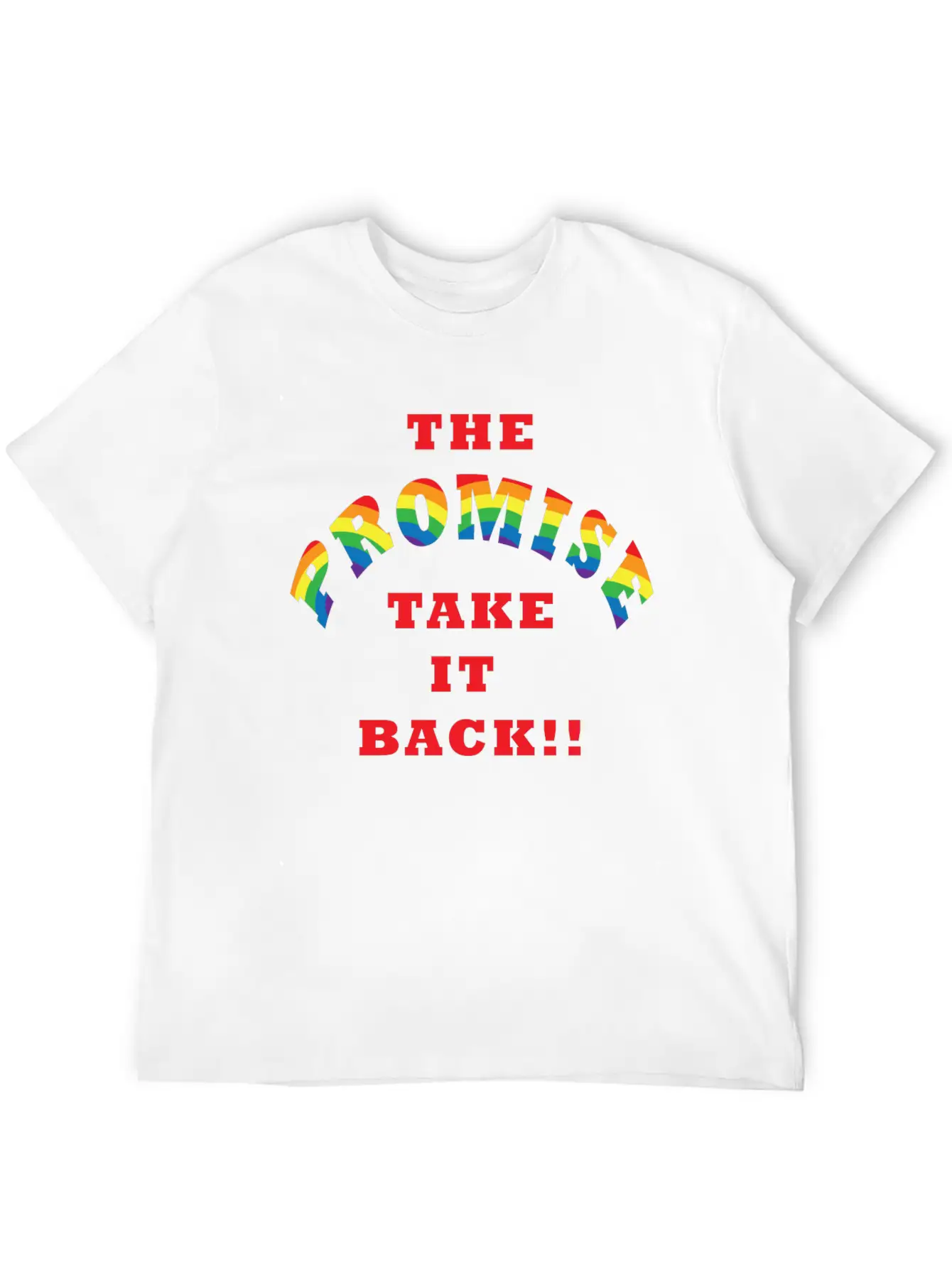 The Promise Take It Back Soft Cotton Short Sleeve Tee ¨C Unisex Wardrobe Staple