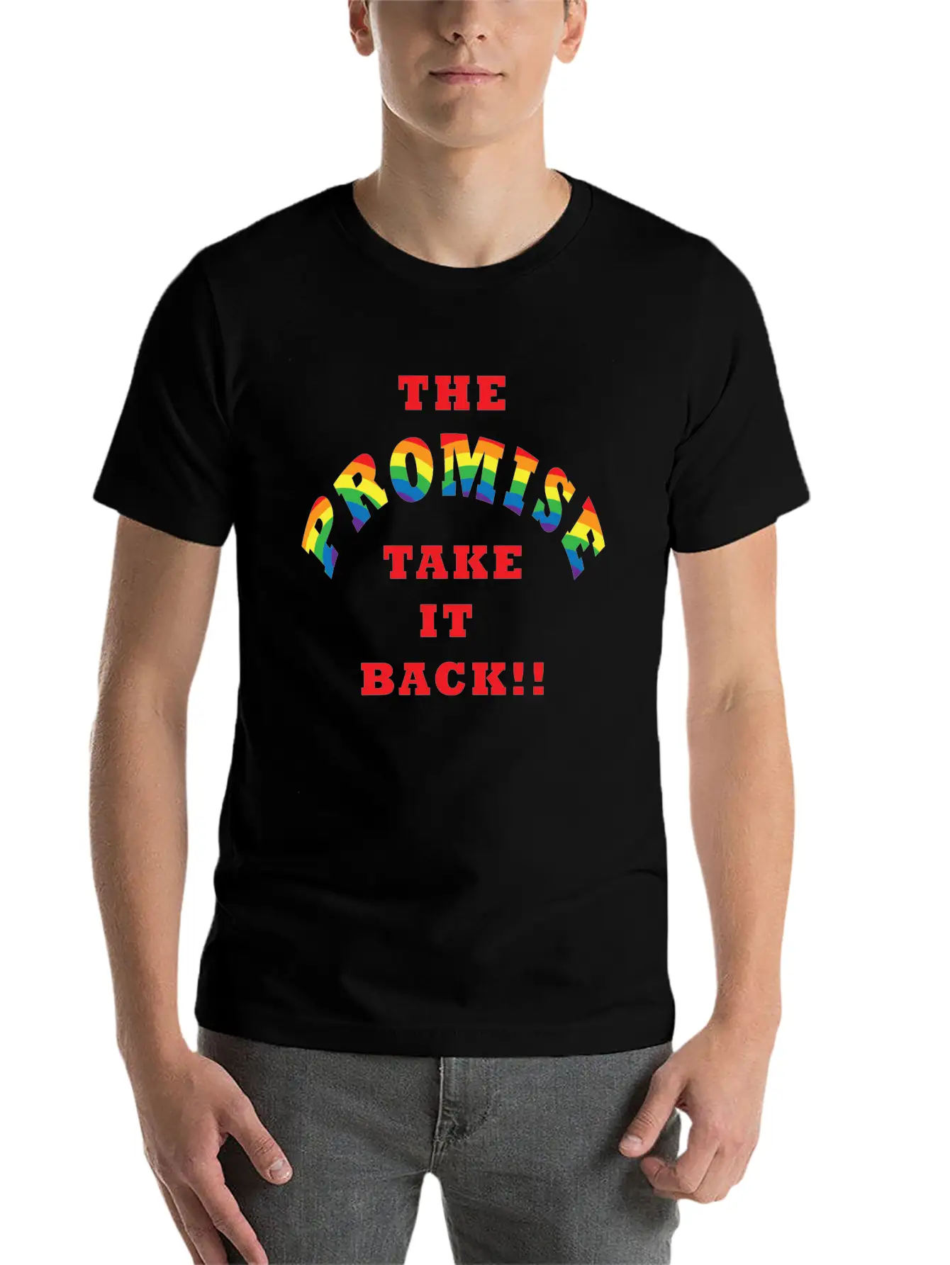The Promise Take It Back Soft Cotton Short Sleeve Tee ¨C Unisex Wardrobe Staple