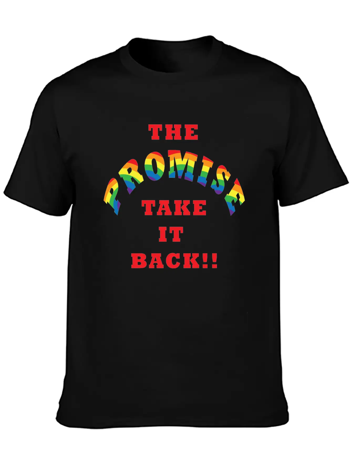 The Promise Take It Back Soft Cotton Short Sleeve Tee ¨C Unisex Wardrobe Staple