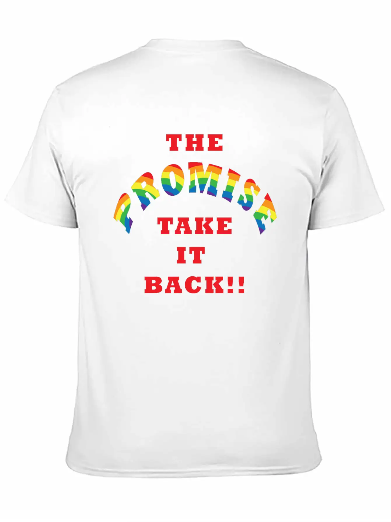 The Promise Take It Back Soft Cotton Short Sleeve Tee ¨C Unisex Wardrobe Staple