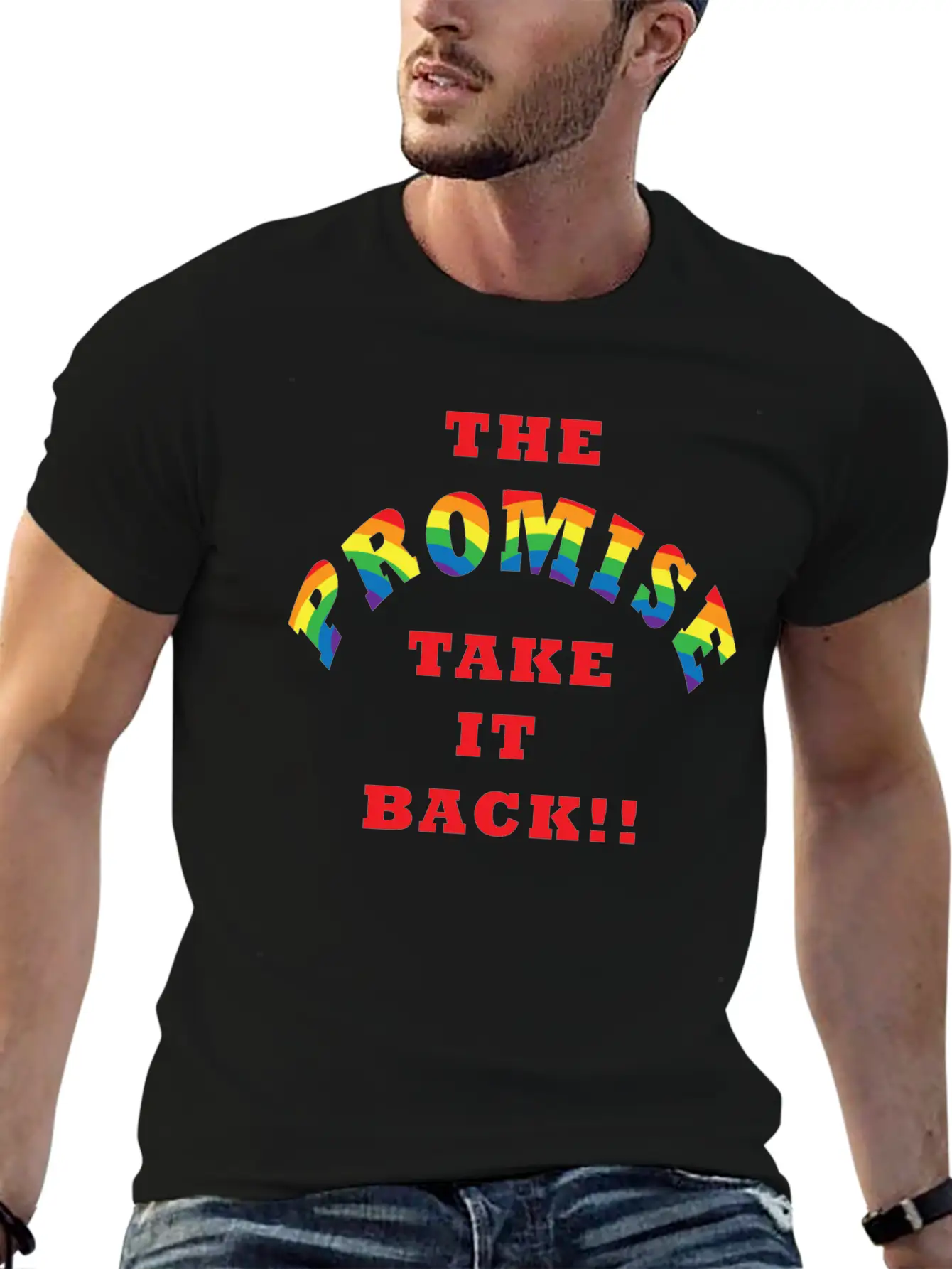 The Promise Take It Back Soft Cotton Short Sleeve Tee ¨C Unisex Wardrobe Staple