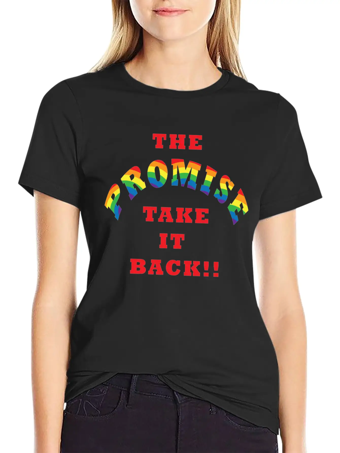 The Promise Take It Back Soft Cotton Short Sleeve Tee ¨C Unisex Wardrobe Staple