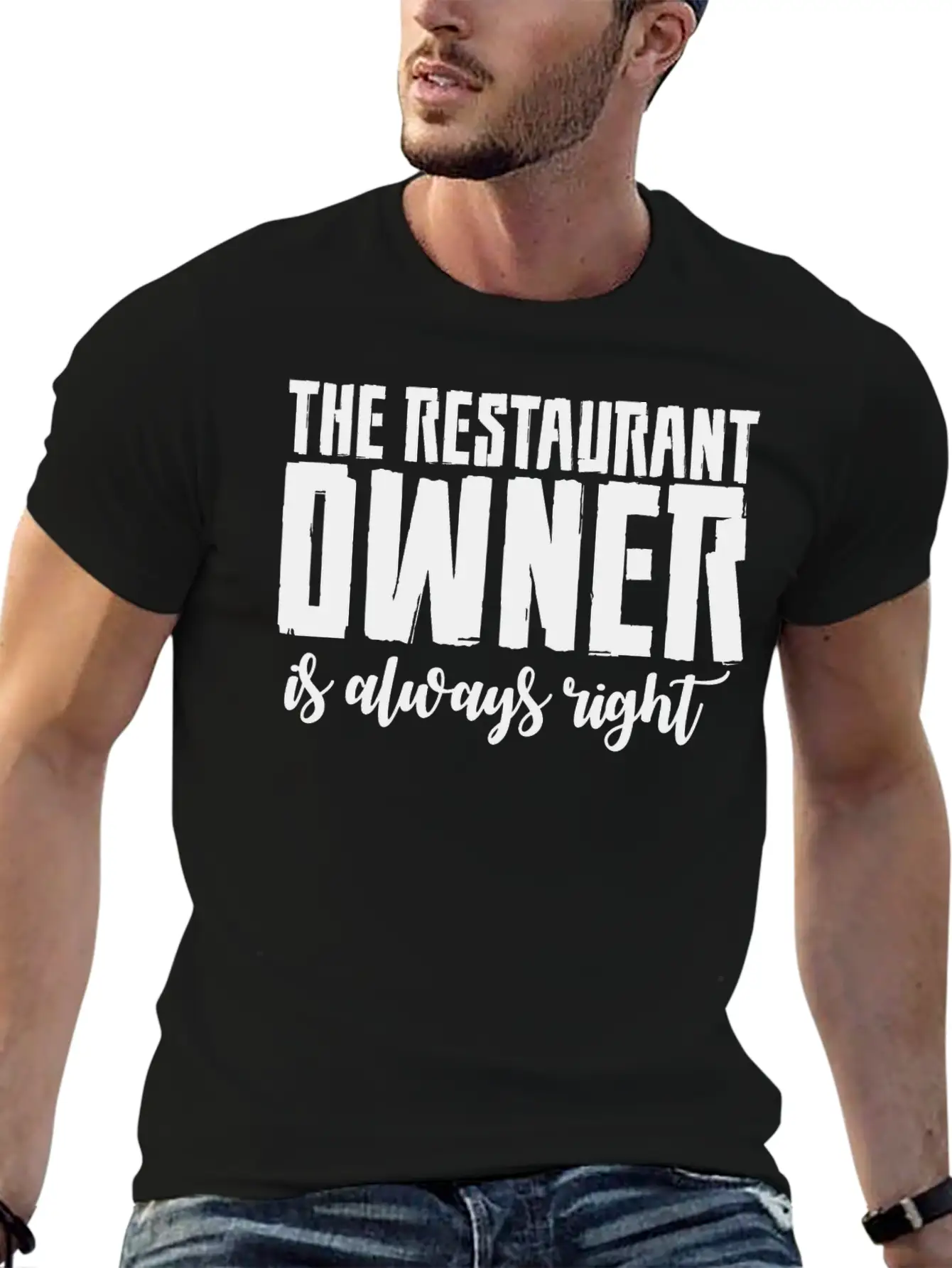 The Restaurant Owner Is Always Right 2 Essential Cotton Tee For Daily Outfits ¨C Unisex Style