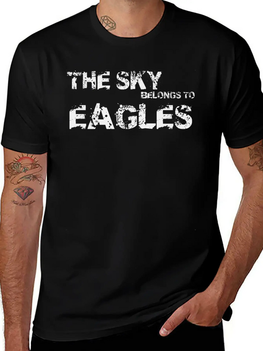 The Sky Belongs To Eagles Soft Cotton Short Sleeve Tee ¨C Unisex Wardrobe Staple