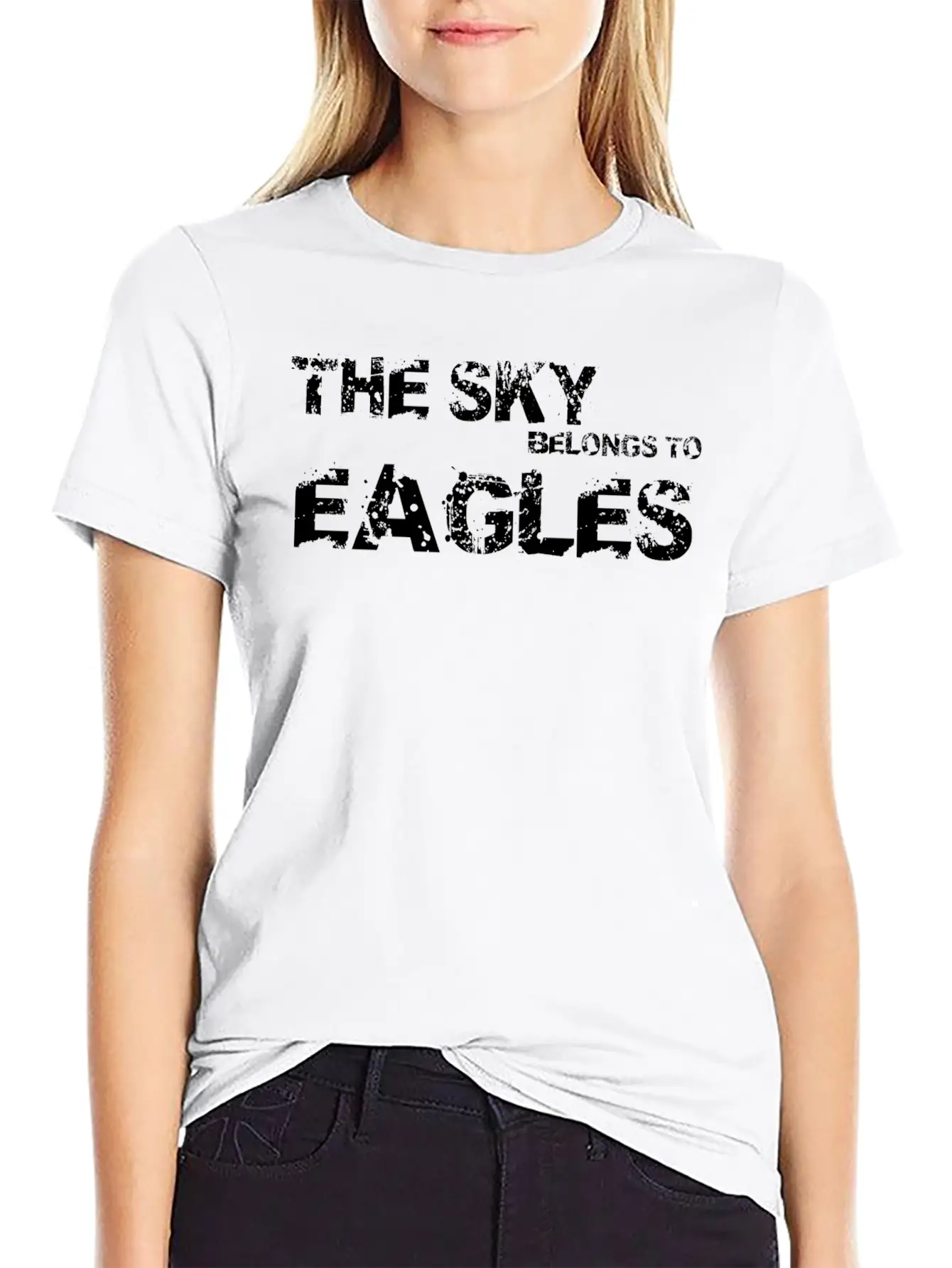 The Sky Belongs To Eagles Soft Cotton Short Sleeve Tee ¨C Unisex Wardrobe Staple