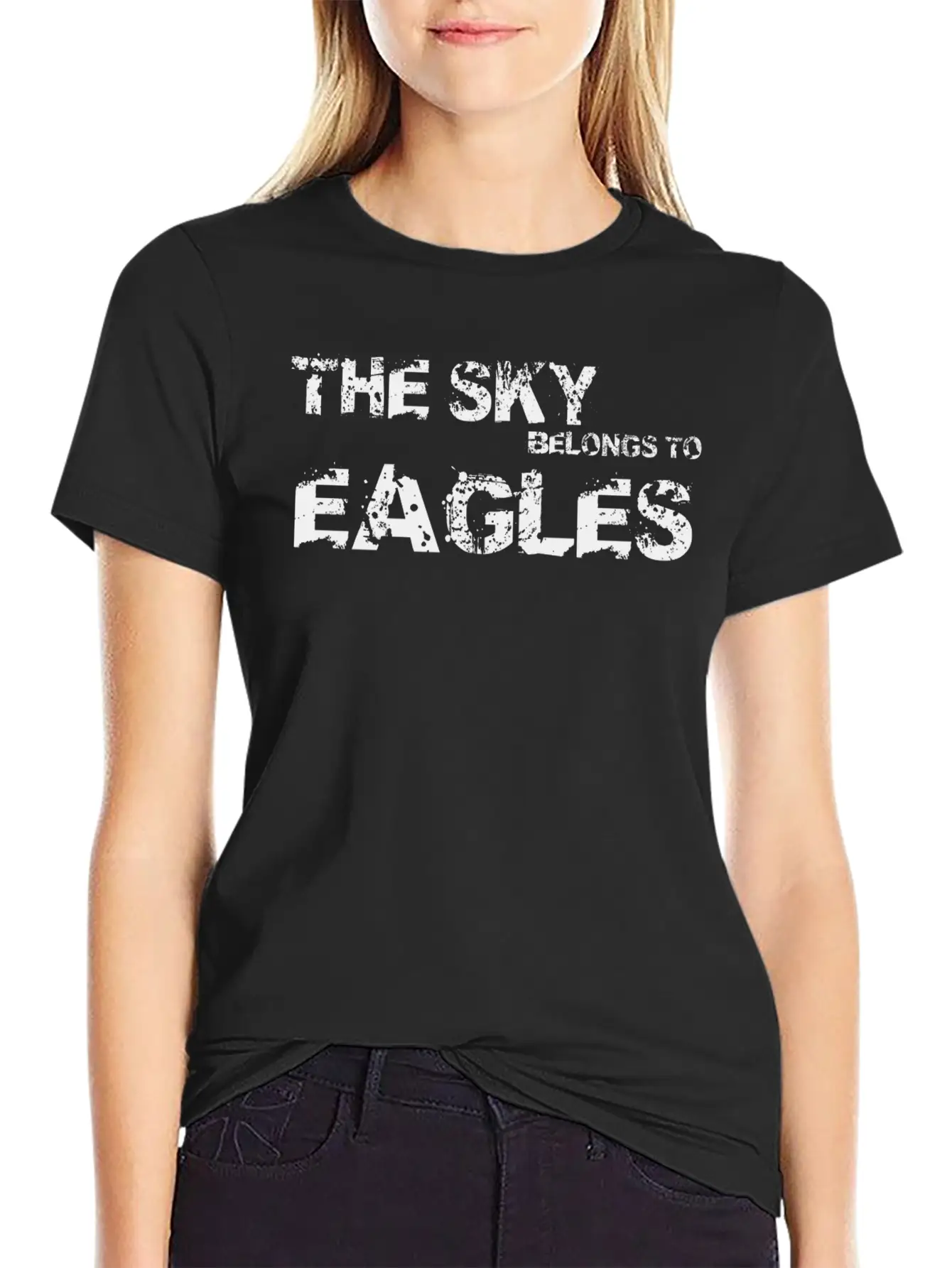 The Sky Belongs To Eagles Soft Cotton Short Sleeve Tee ¨C Unisex Wardrobe Staple