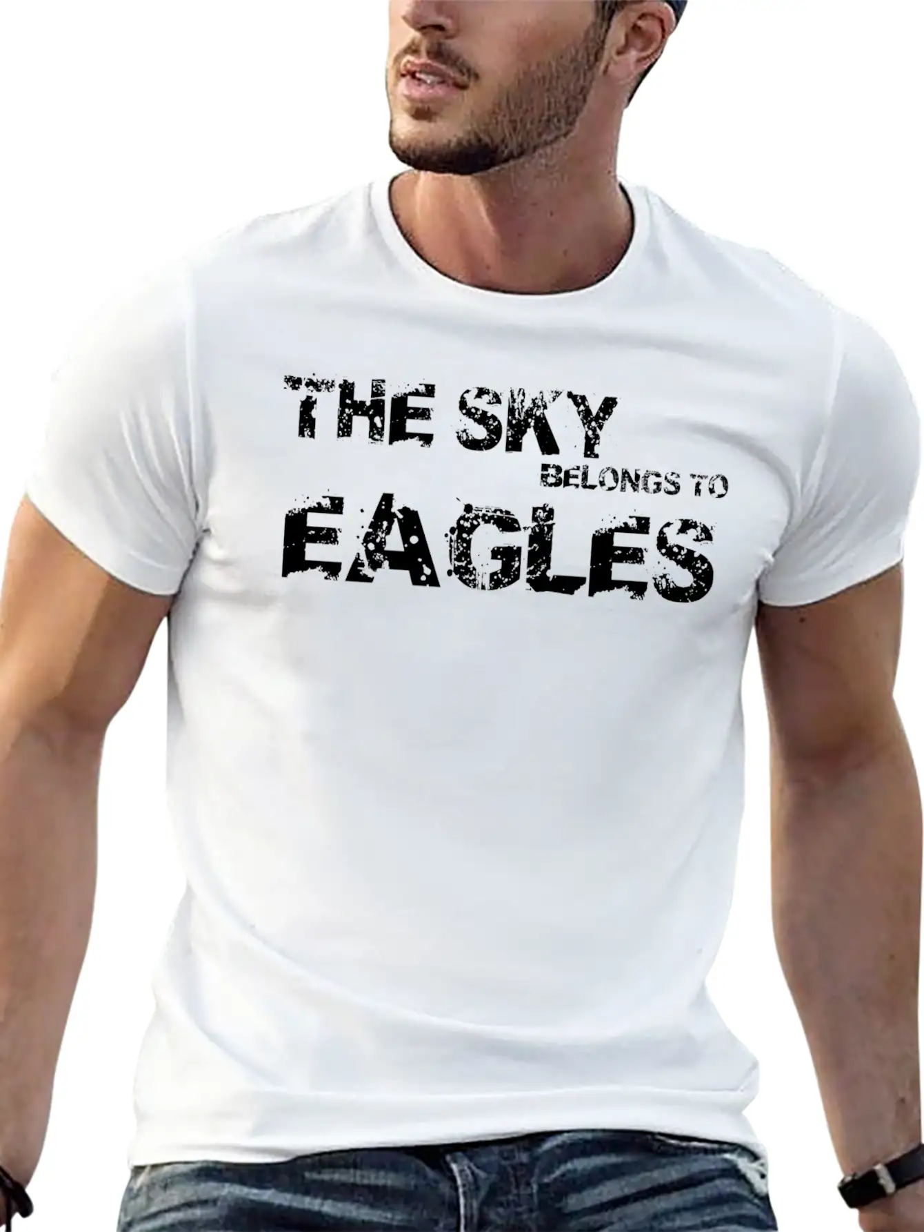 The Sky Belongs To Eagles Soft Cotton Short Sleeve Tee ¨C Unisex Wardrobe Staple