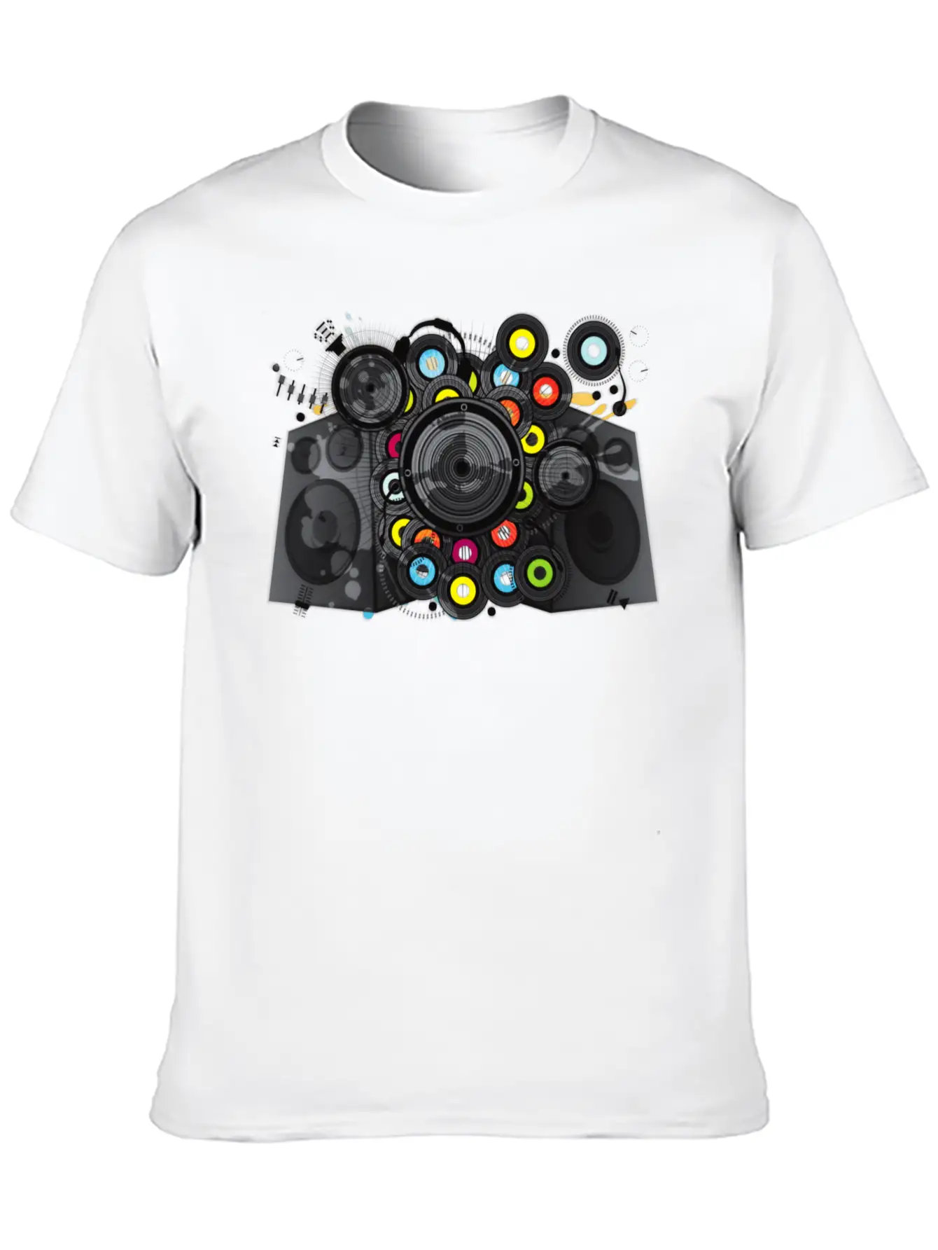 The_Sound_of_Silence Essential Cotton Tee For Daily Outfits ¨C Unisex Style