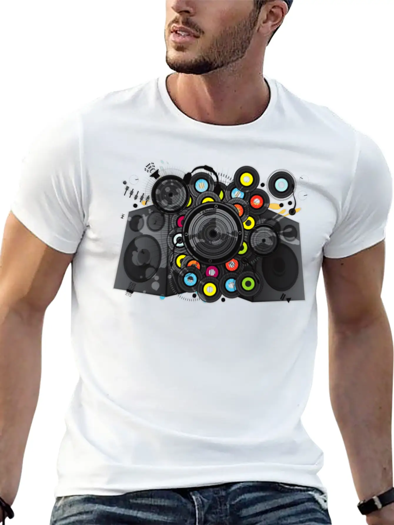 The_Sound_of_Silence Essential Cotton Tee For Daily Outfits ¨C Unisex Style