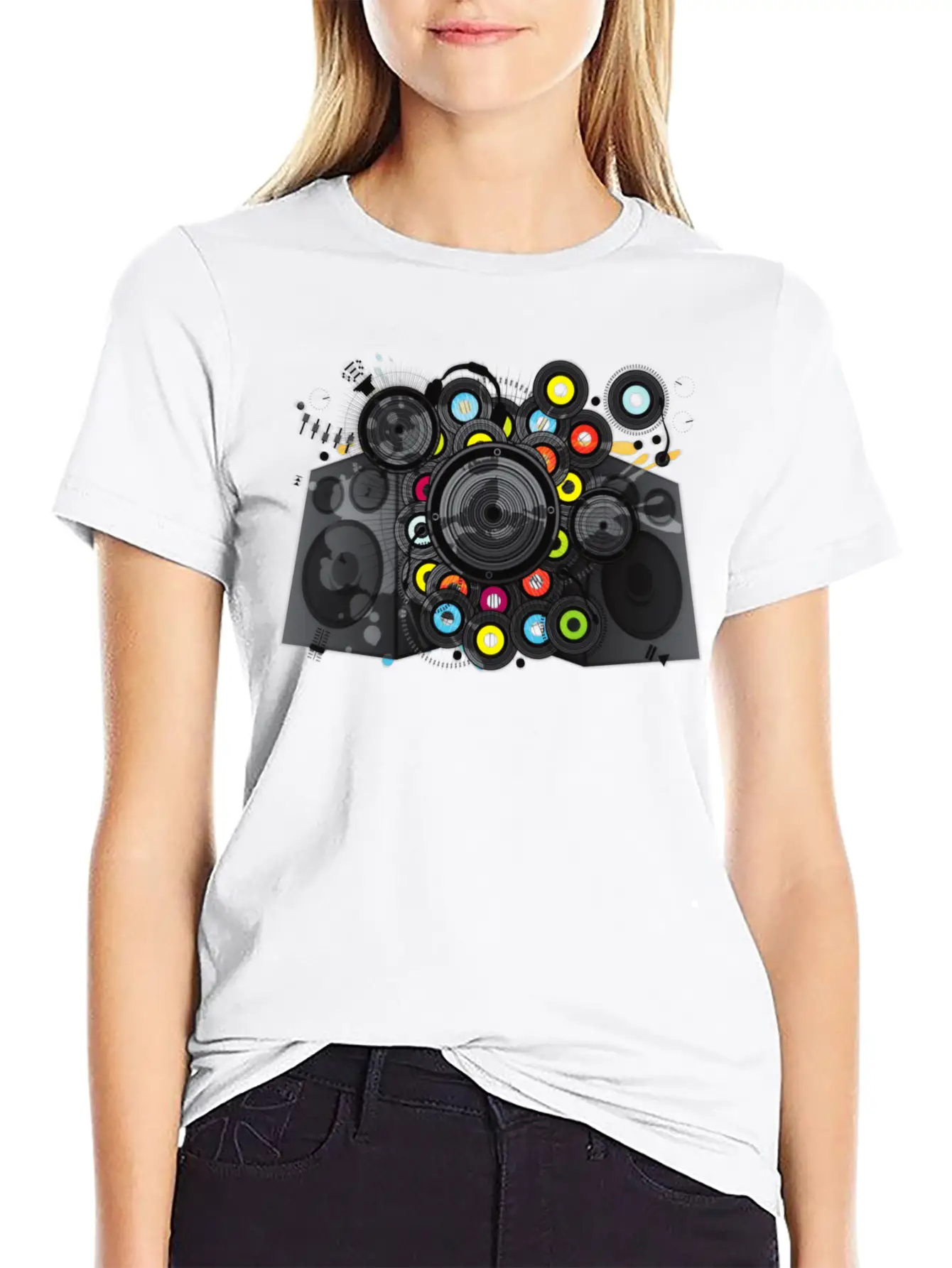The_Sound_of_Silence Essential Cotton Tee For Daily Outfits ¨C Unisex Style