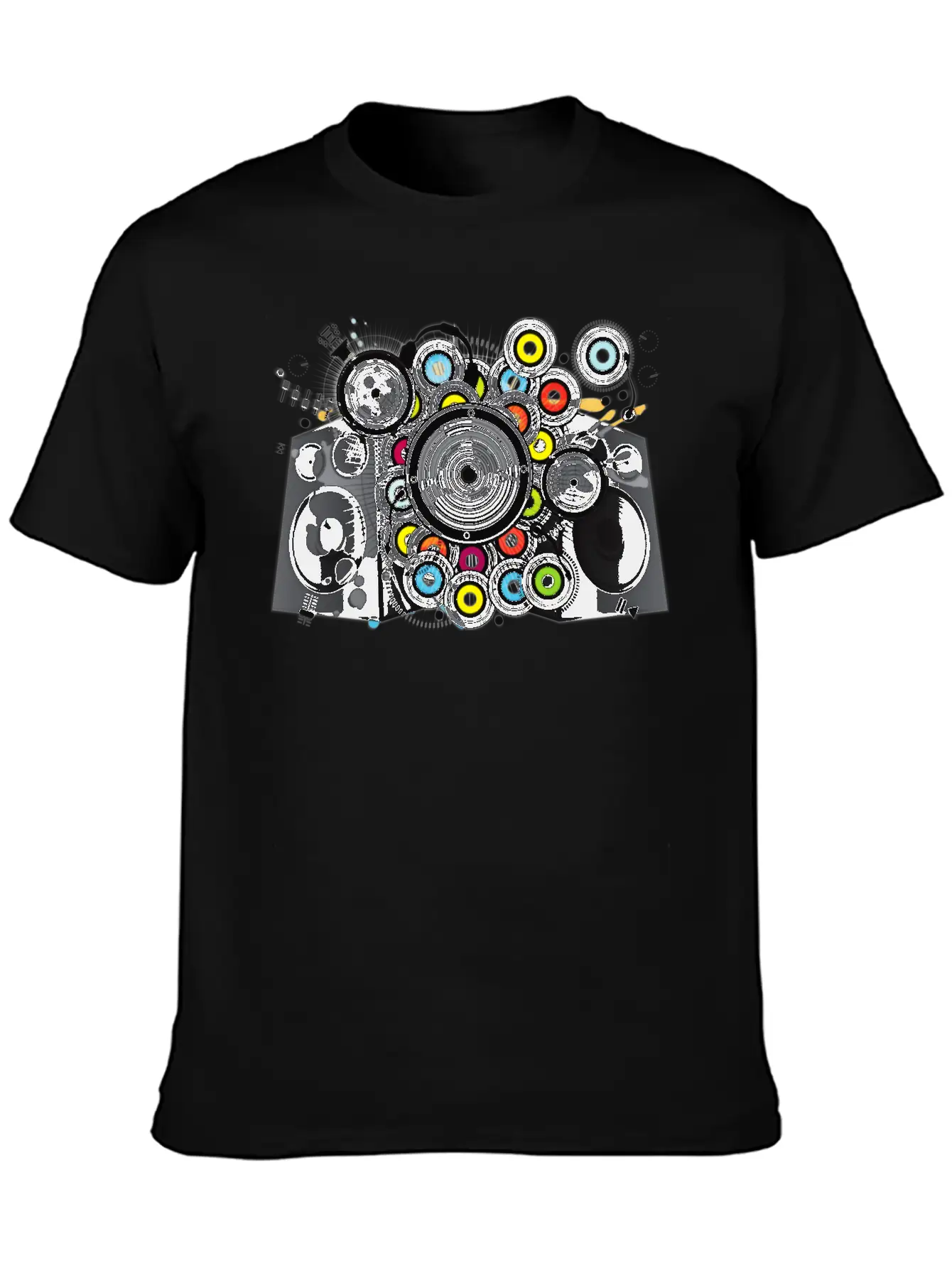 The_Sound_of_Silence Essential Cotton Tee For Daily Outfits ¨C Unisex Style