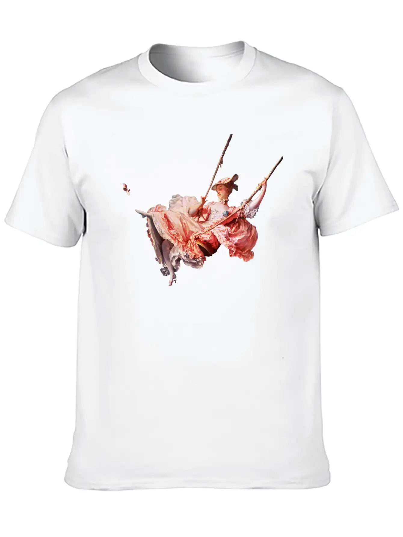 The Swing, Fragonard Soft Cotton Short Sleeve Tee ¨C Unisex Wardrobe Staple