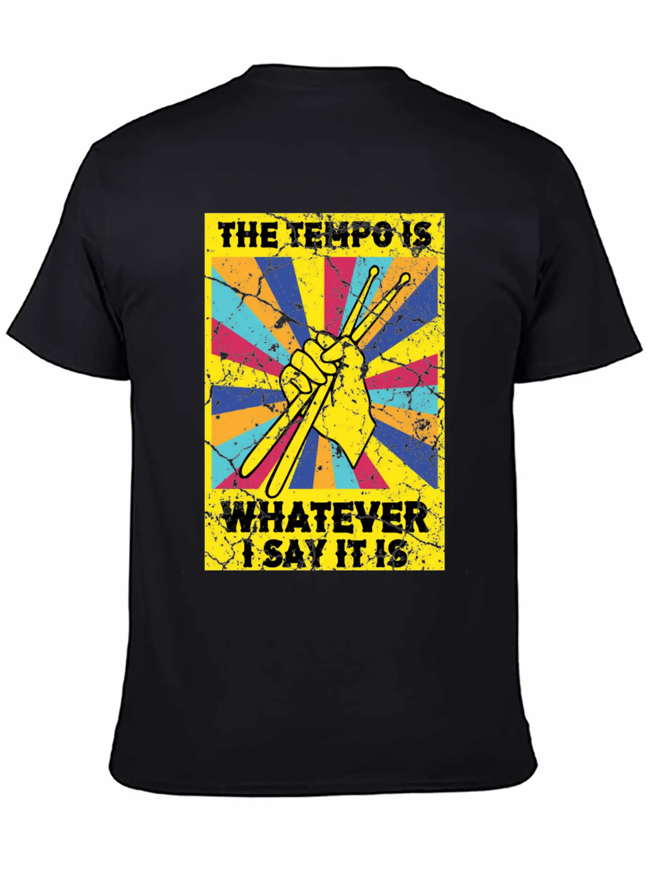 The Tempo Is Whatever I Say It Is Drummer Soft Cotton Short Sleeve Tee ¨C Unisex Wardrobe Staple
