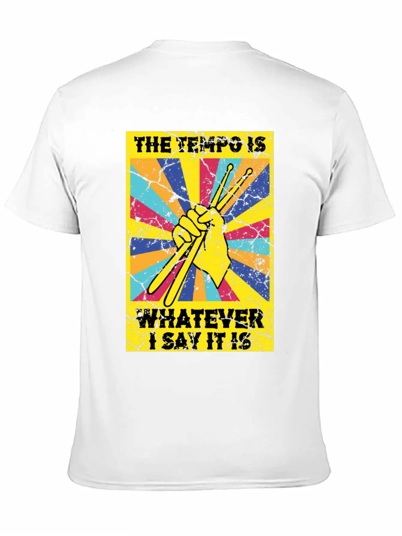 The Tempo Is Whatever I Say It Is Drummer Soft Cotton Short Sleeve Tee ¨C Unisex Wardrobe Staple