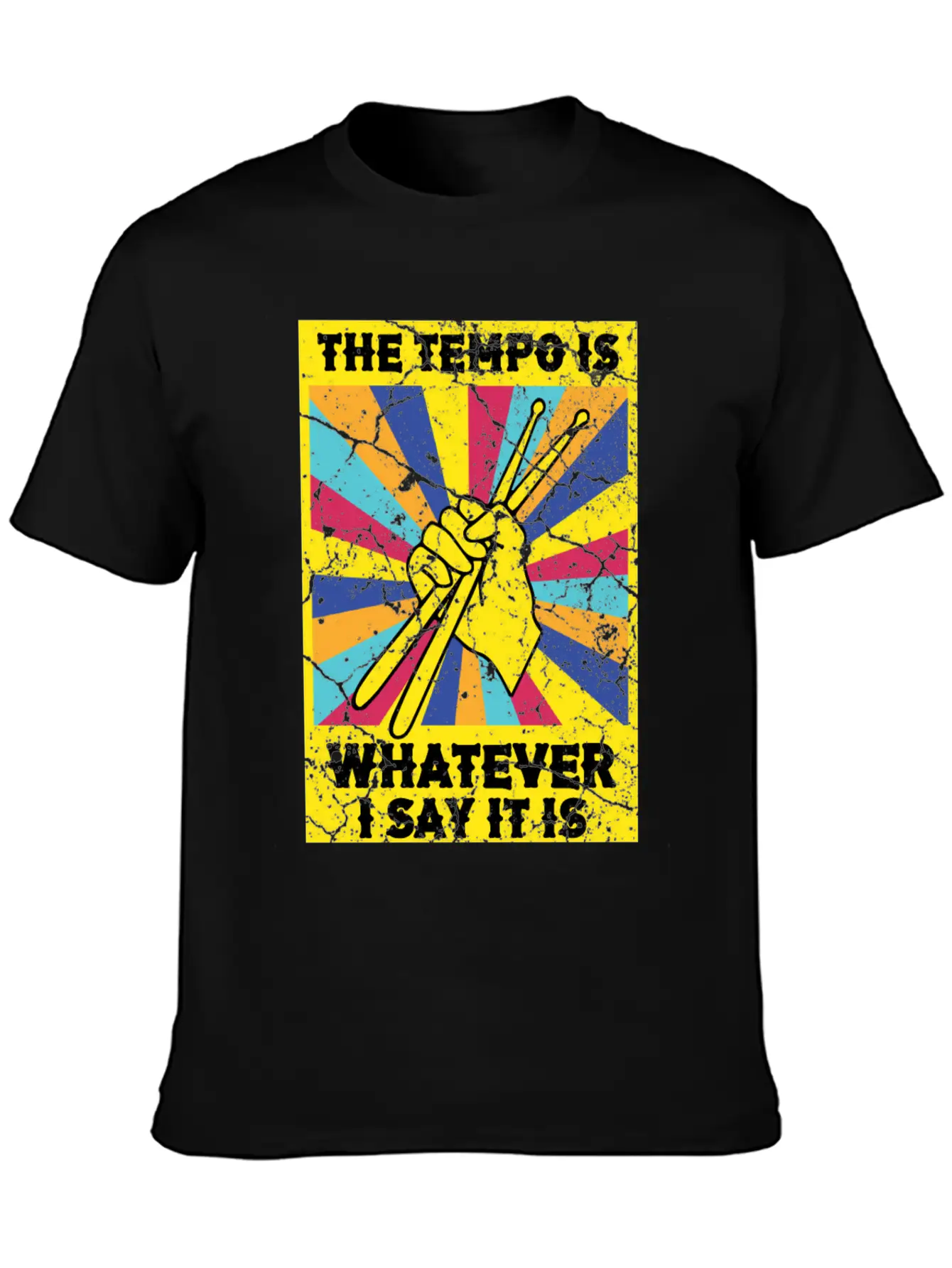 The Tempo Is Whatever I Say It Is Drummer Soft Cotton Short Sleeve Tee ¨C Unisex Wardrobe Staple