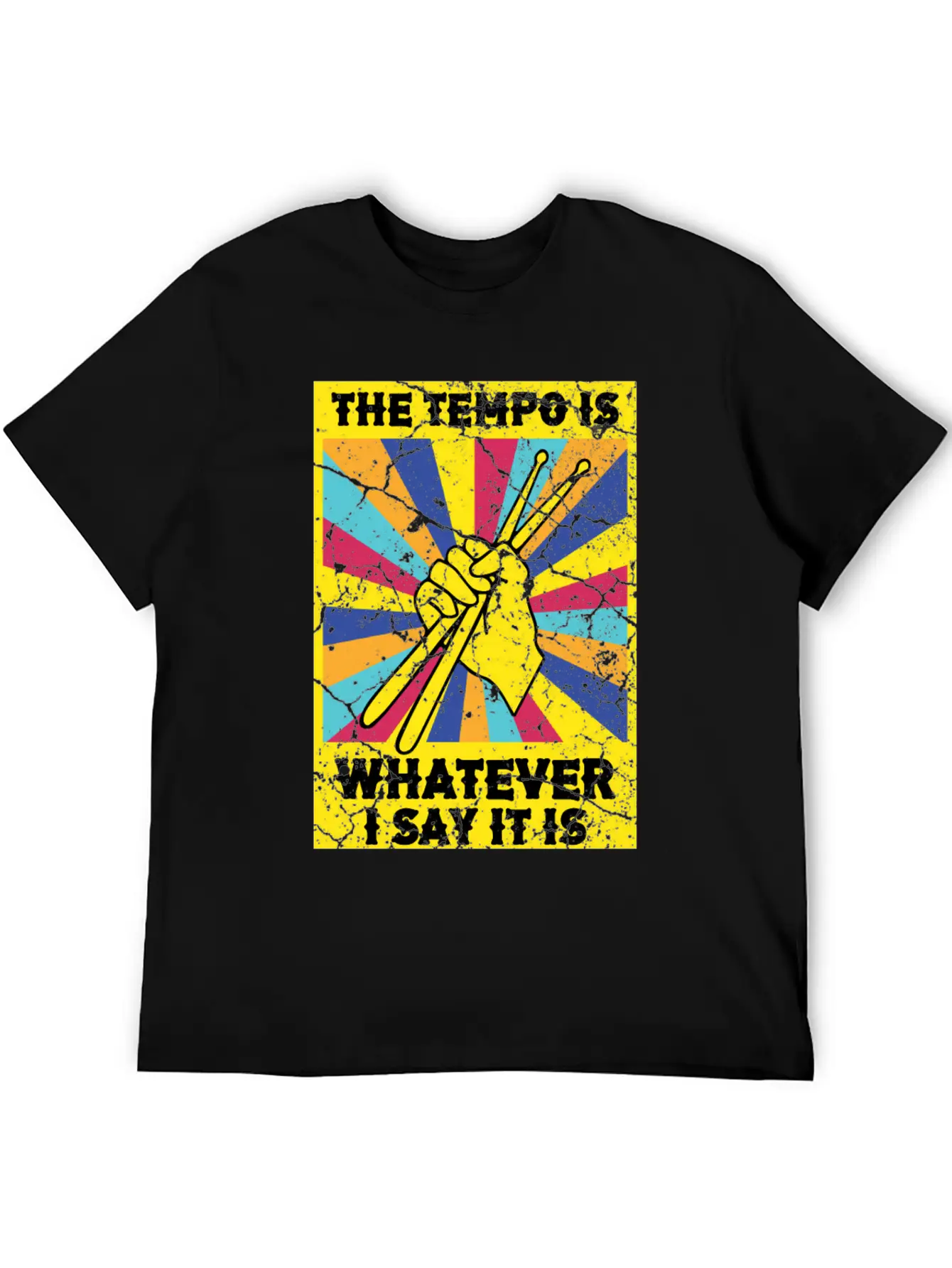 The Tempo Is Whatever I Say It Is Drummer Soft Cotton Short Sleeve Tee ¨C Unisex Wardrobe Staple