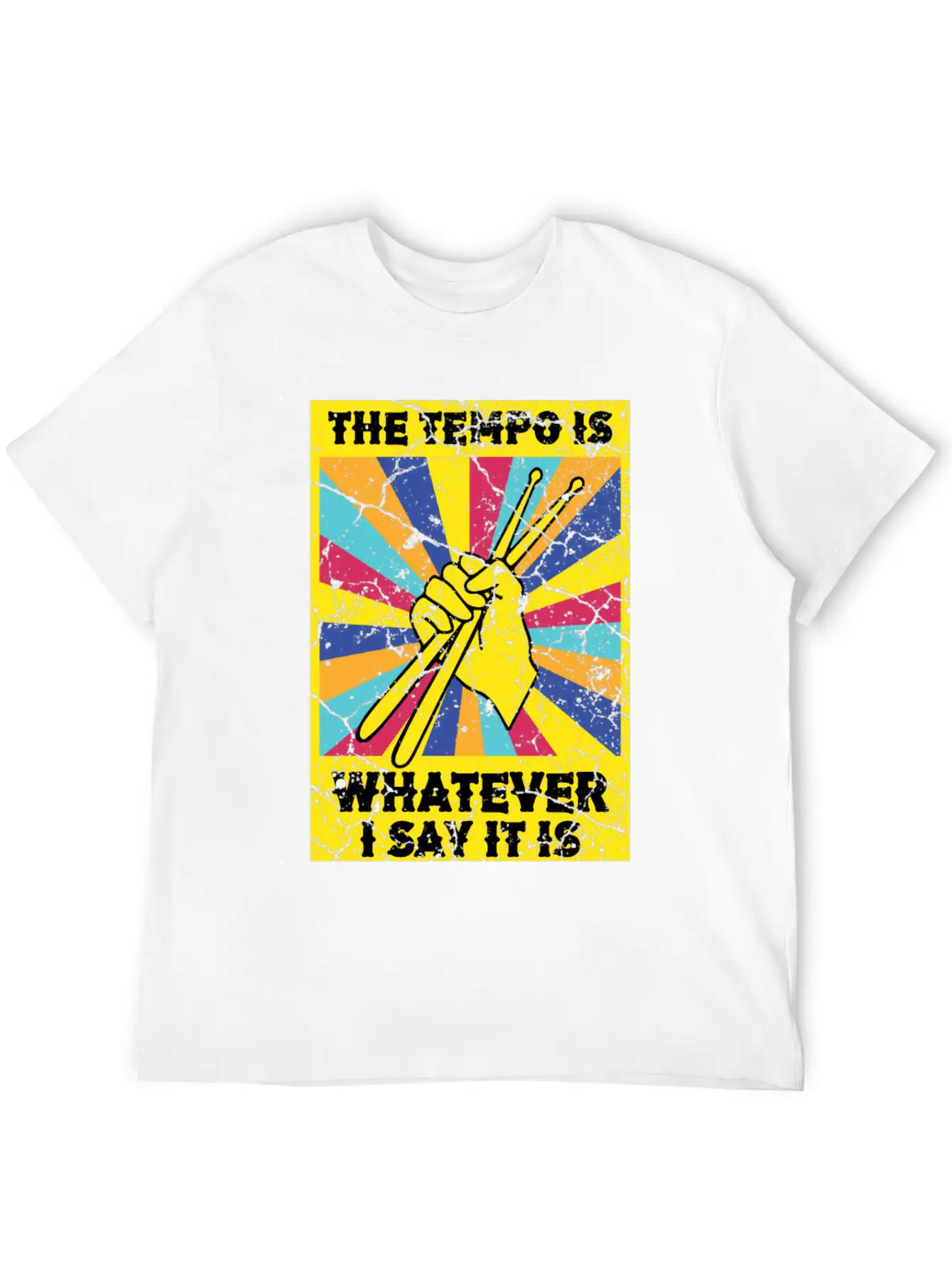 The Tempo Is Whatever I Say It Is Drummer Soft Cotton Short Sleeve Tee ¨C Unisex Wardrobe Staple