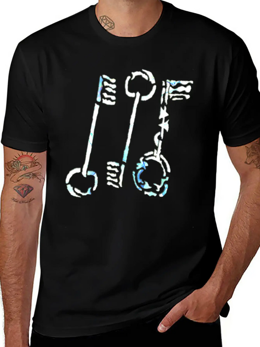 The Three Keys Essential Cotton Tee For Daily Outfits ¨C Unisex Style