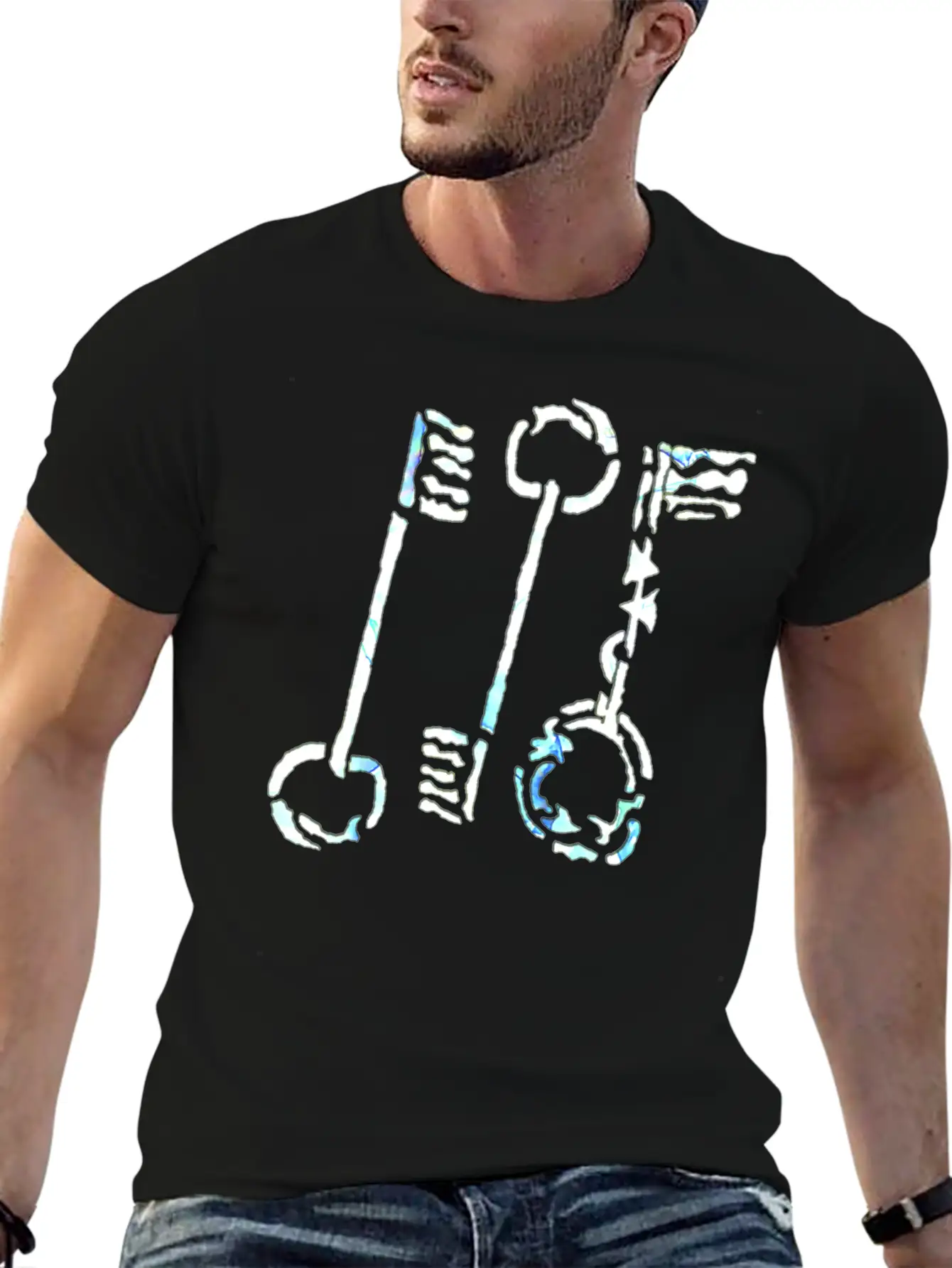 The Three Keys Essential Cotton Tee For Daily Outfits ¨C Unisex Style